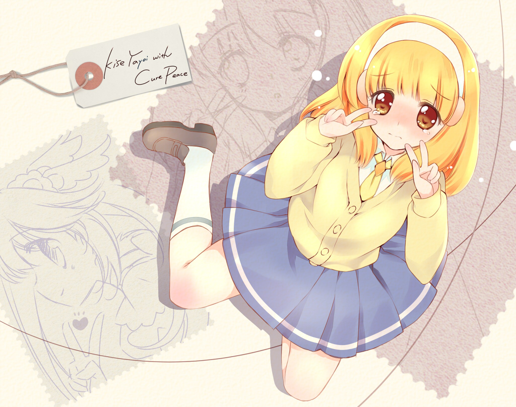 Kise Yayoi Pretty Cure Rei Seifuku Smile Precure Wallpaper - Cartoon - HD Wallpaper 