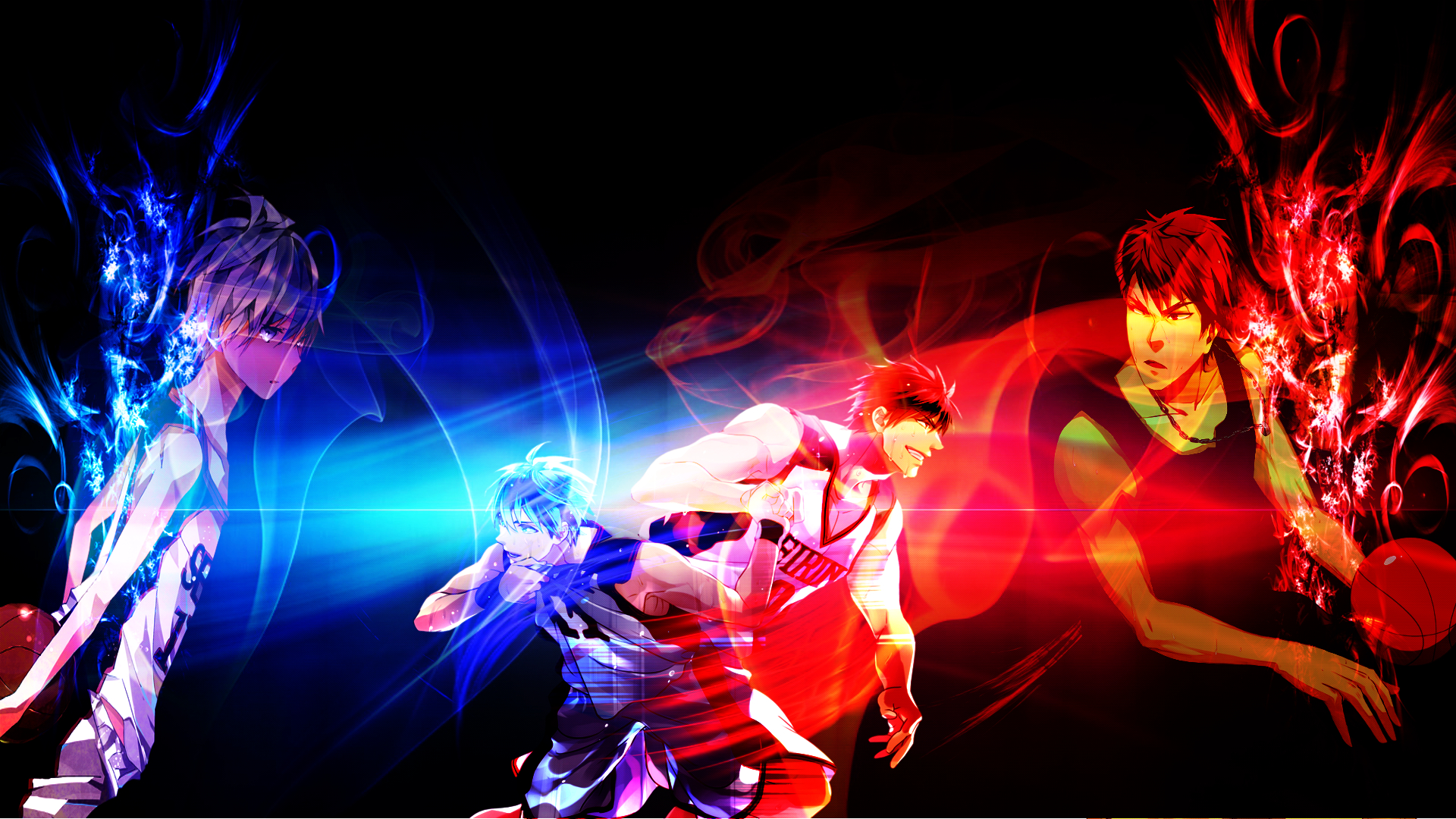 Corucos Basketball Games - Kuroko No Basket Wallpaper Kagami - HD Wallpaper 