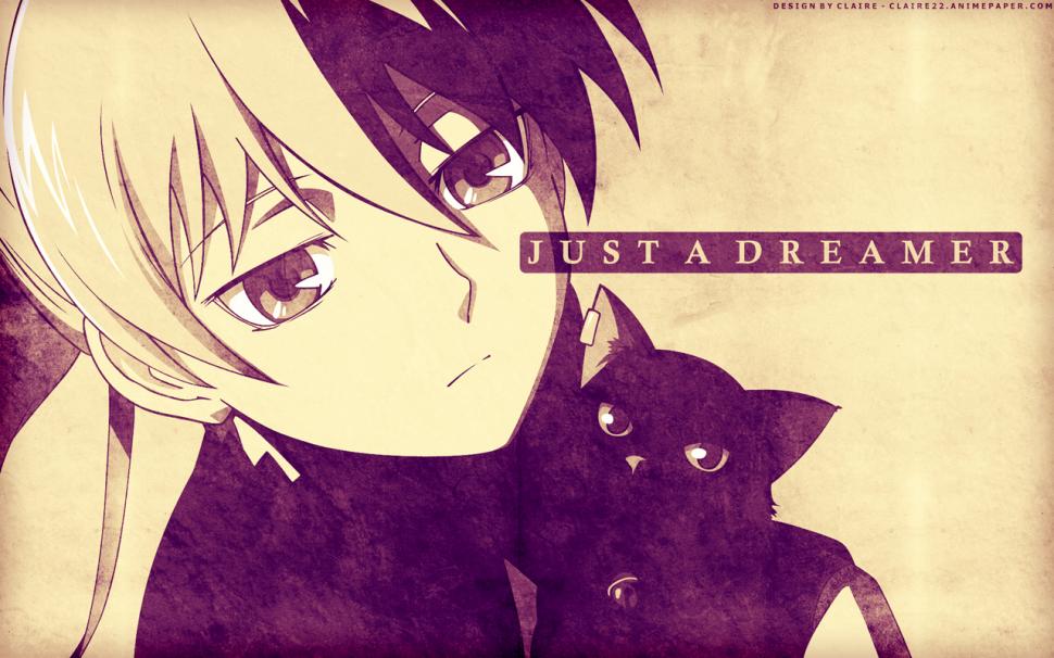 Anime Cat Darker Than Black Hd Wallpaper,cartoon/comic - Darker Than Black Quotes Yin - HD Wallpaper 