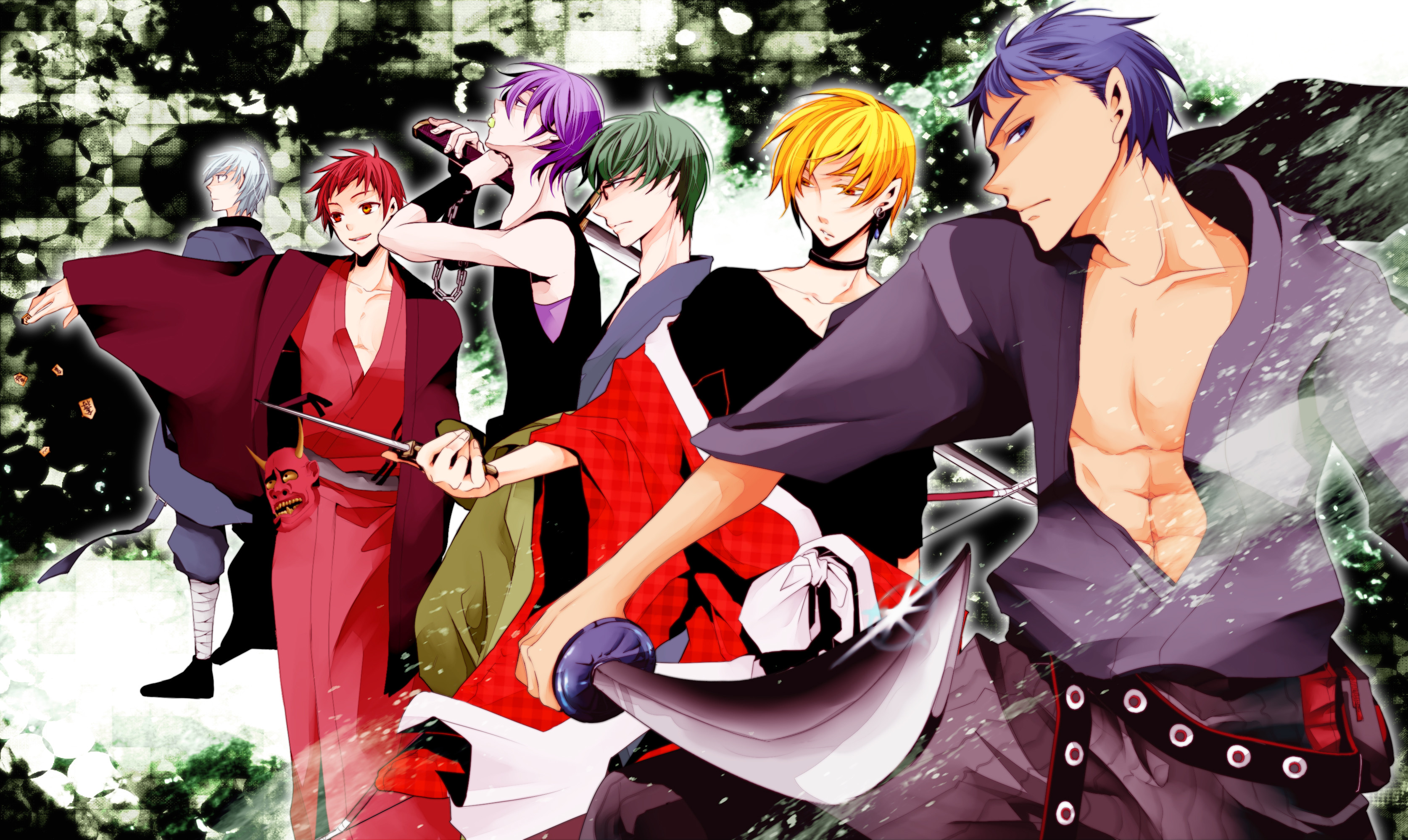 Kuroko No Basket - Kuroko No Basket Kimono - HD Wallpaper 