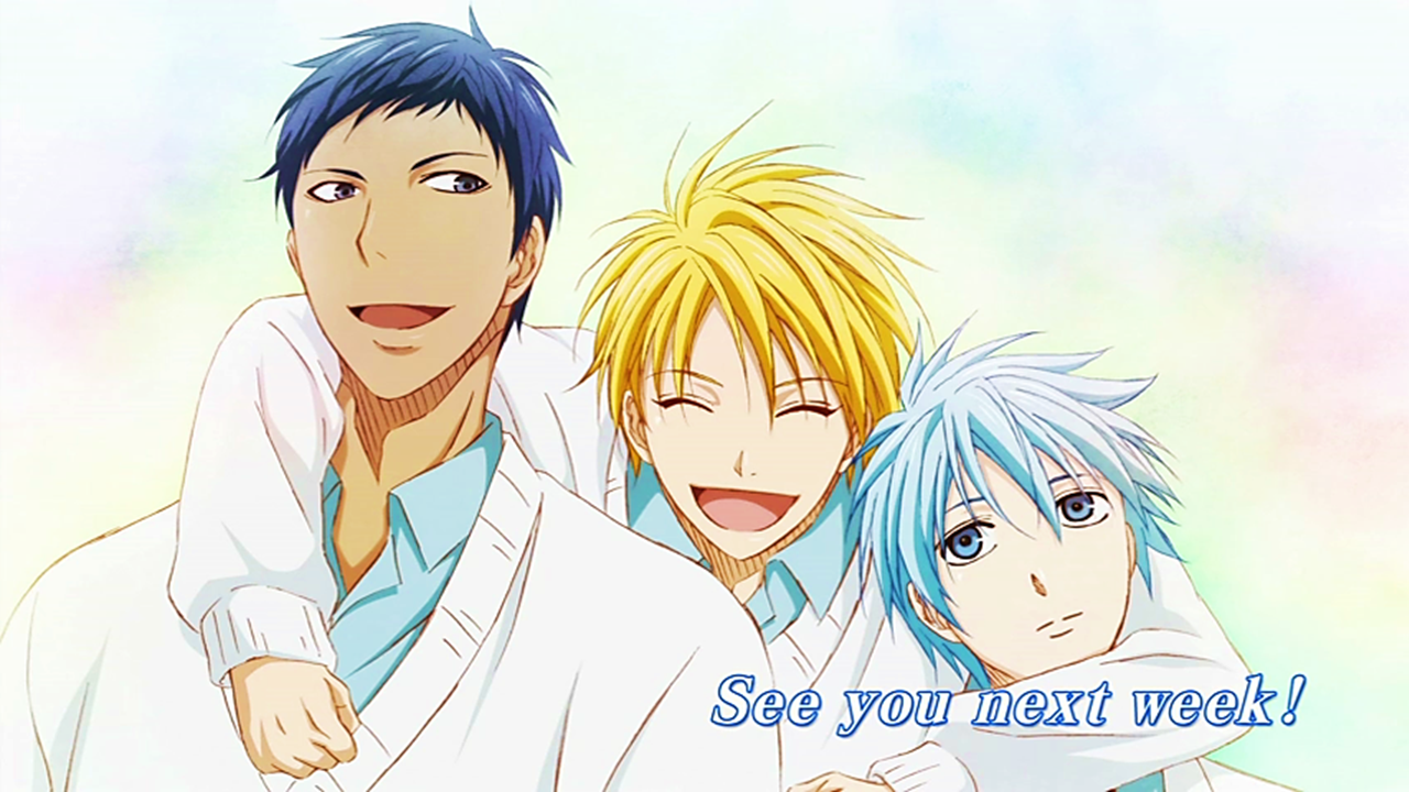 Anime, Kuroko No Basket, And Kuroko Image - Kuroko No Basket See You Next Week - HD Wallpaper 