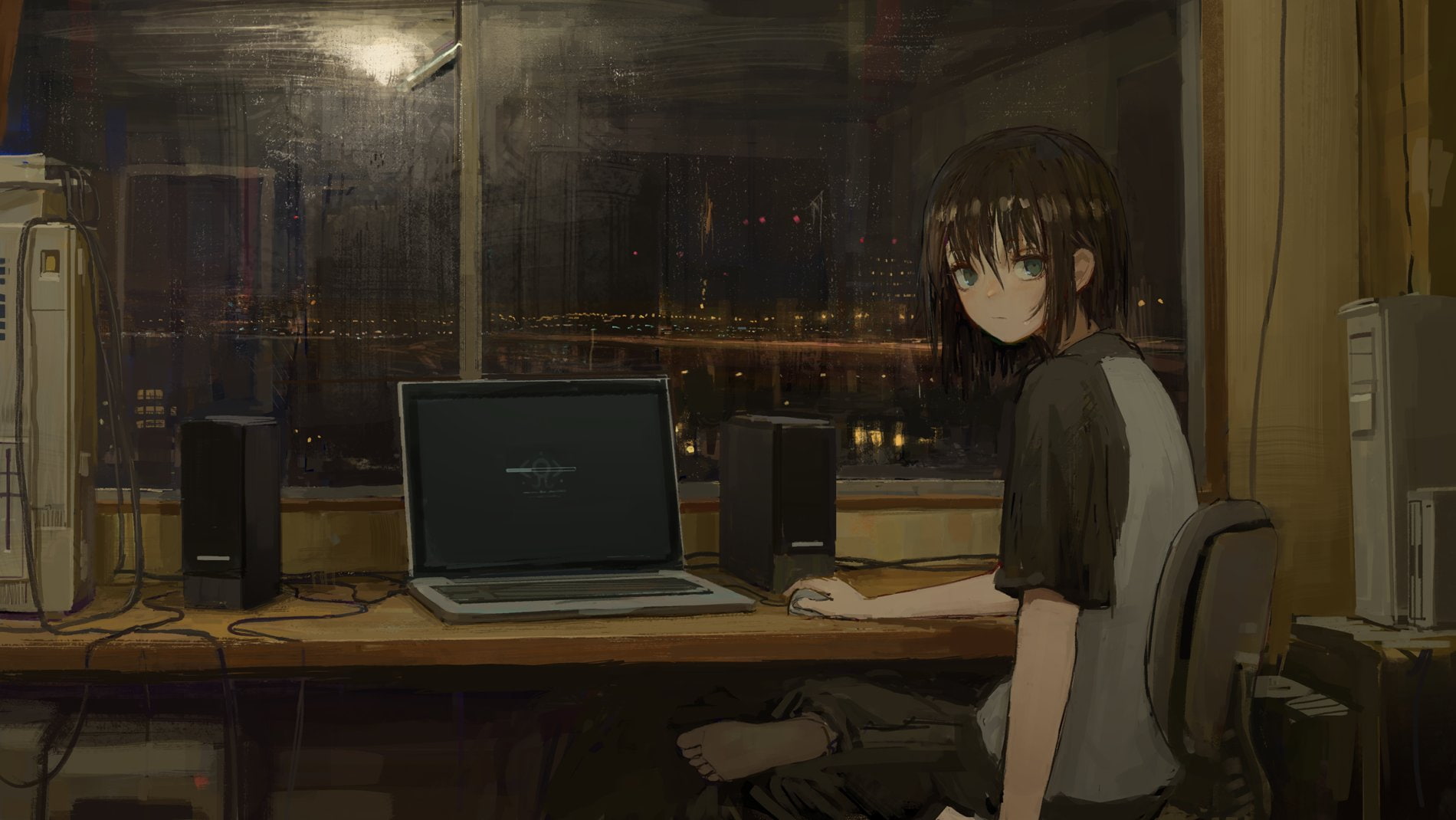 Serial Experiments Lain Room 1900x1070 Wallpaper Teahub Io