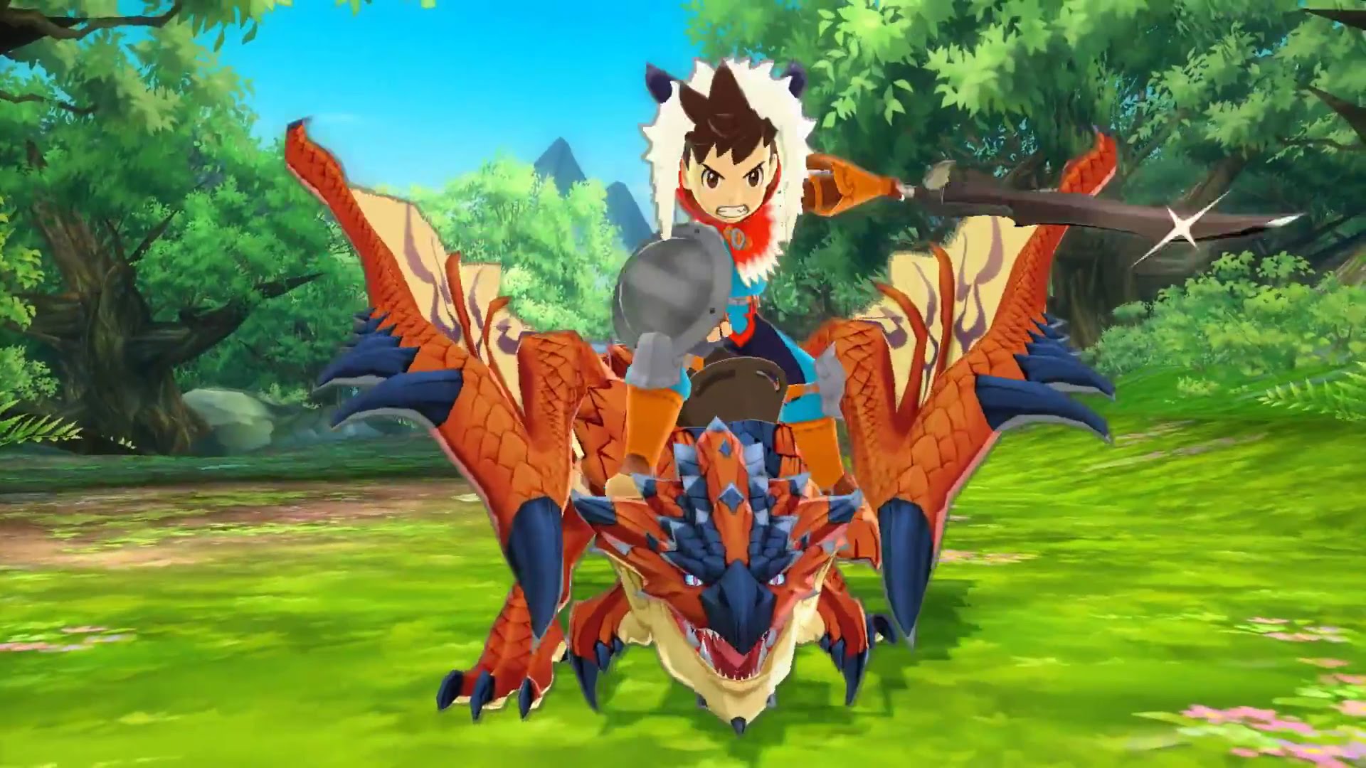 High Resolution Wallpaper - Monster Hunter Stories - HD Wallpaper 