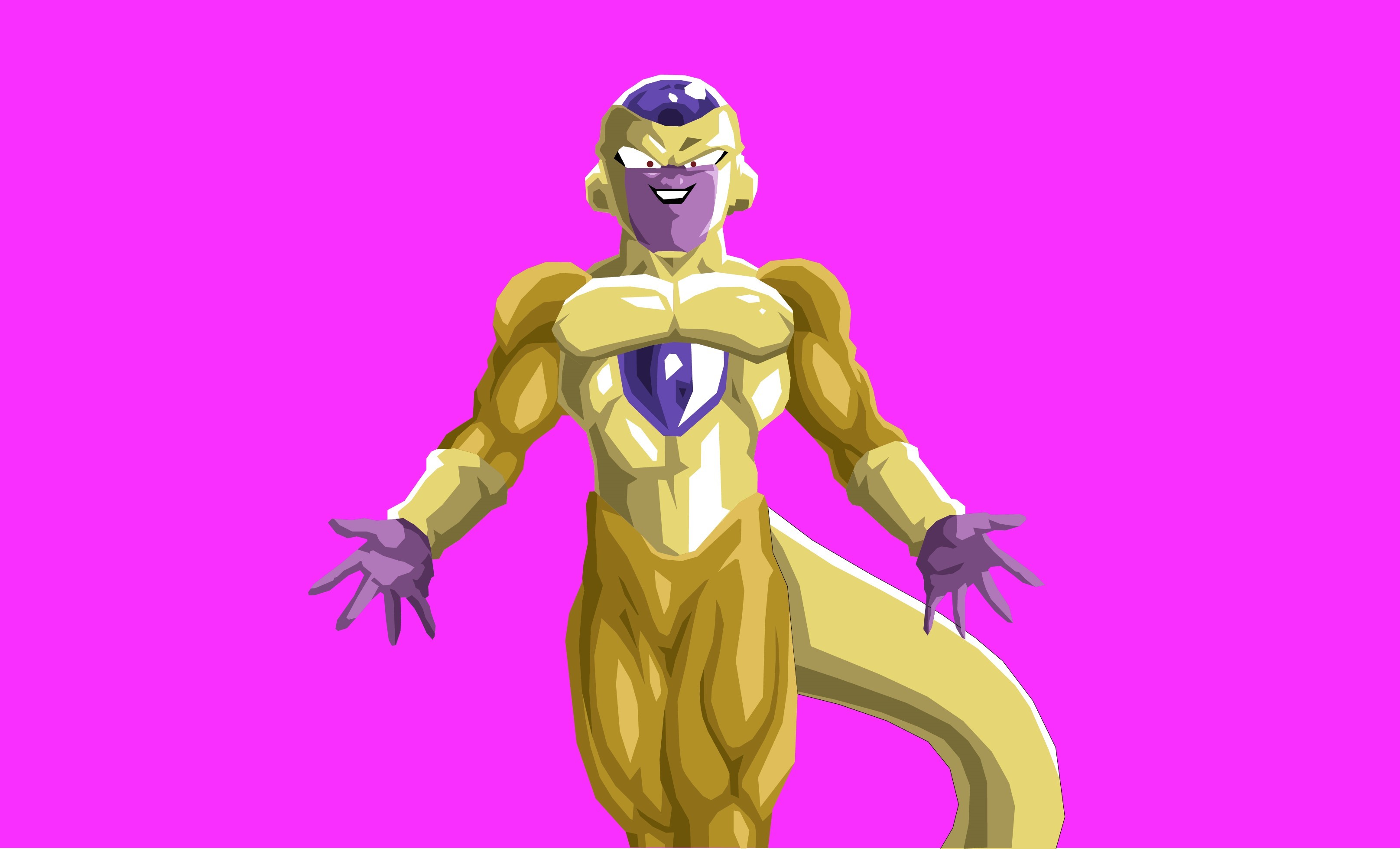 Goku Vegeta Golden Frezzer - HD Wallpaper 