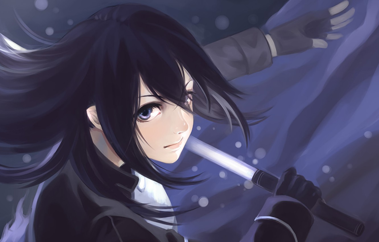 Photo Wallpaper Look, Anime, Art, Guy, Sword Art Online, - Sword Art Online - HD Wallpaper 