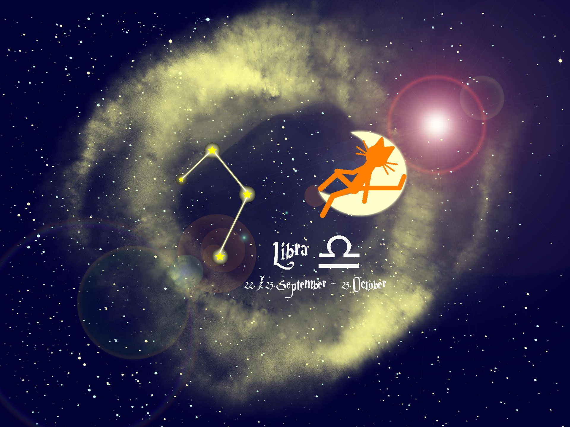 Zodiac Signs Wallpapers - Hình Ảnh Chòm Sao Thiên Bình - HD Wallpaper 