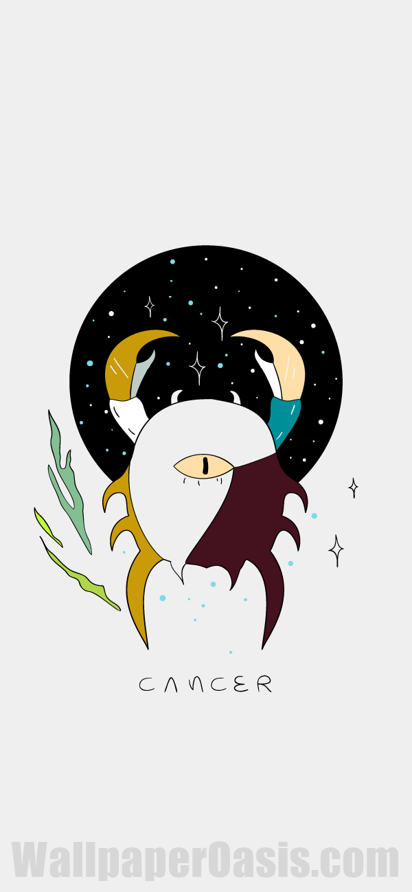 Cancer Zodiac Wallpaper Phone - HD Wallpaper 