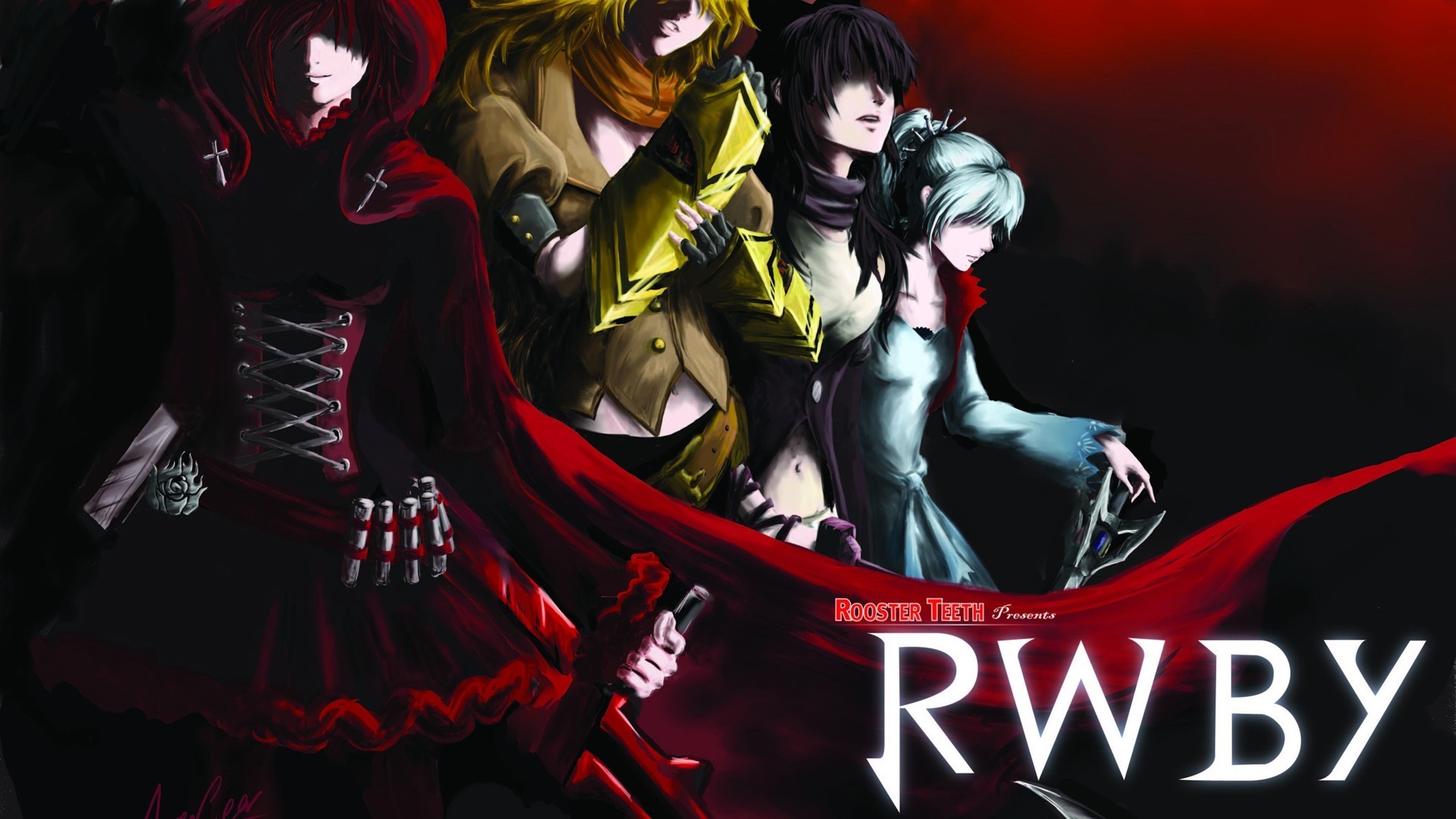Rwby Wallpapers Badass 
 Data Src New Badass Anime - Rwby X Resident Evil - HD Wallpaper 