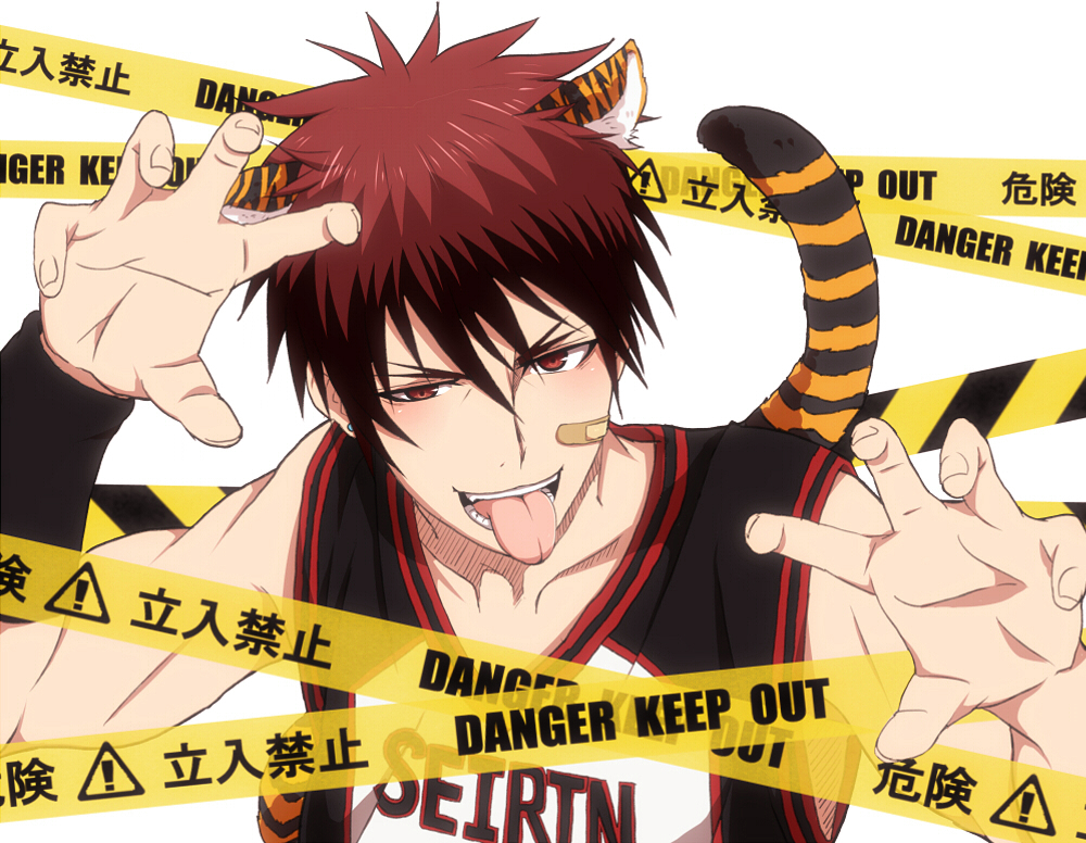 Kuroko No Basket, Kagami Taiga, And Anime Image - Taiga Kagami Fanart - HD Wallpaper 