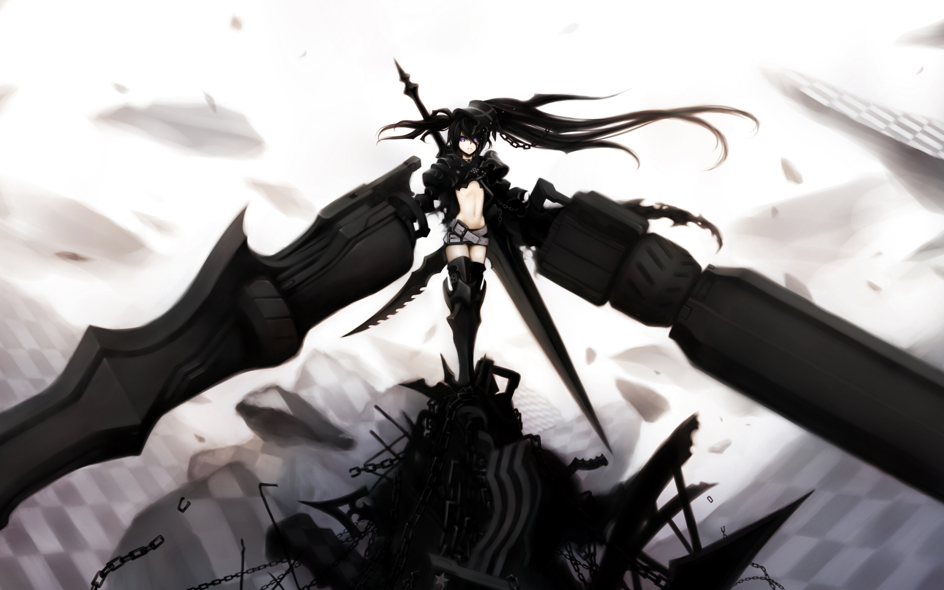 Black Rock Shooter - HD Wallpaper 