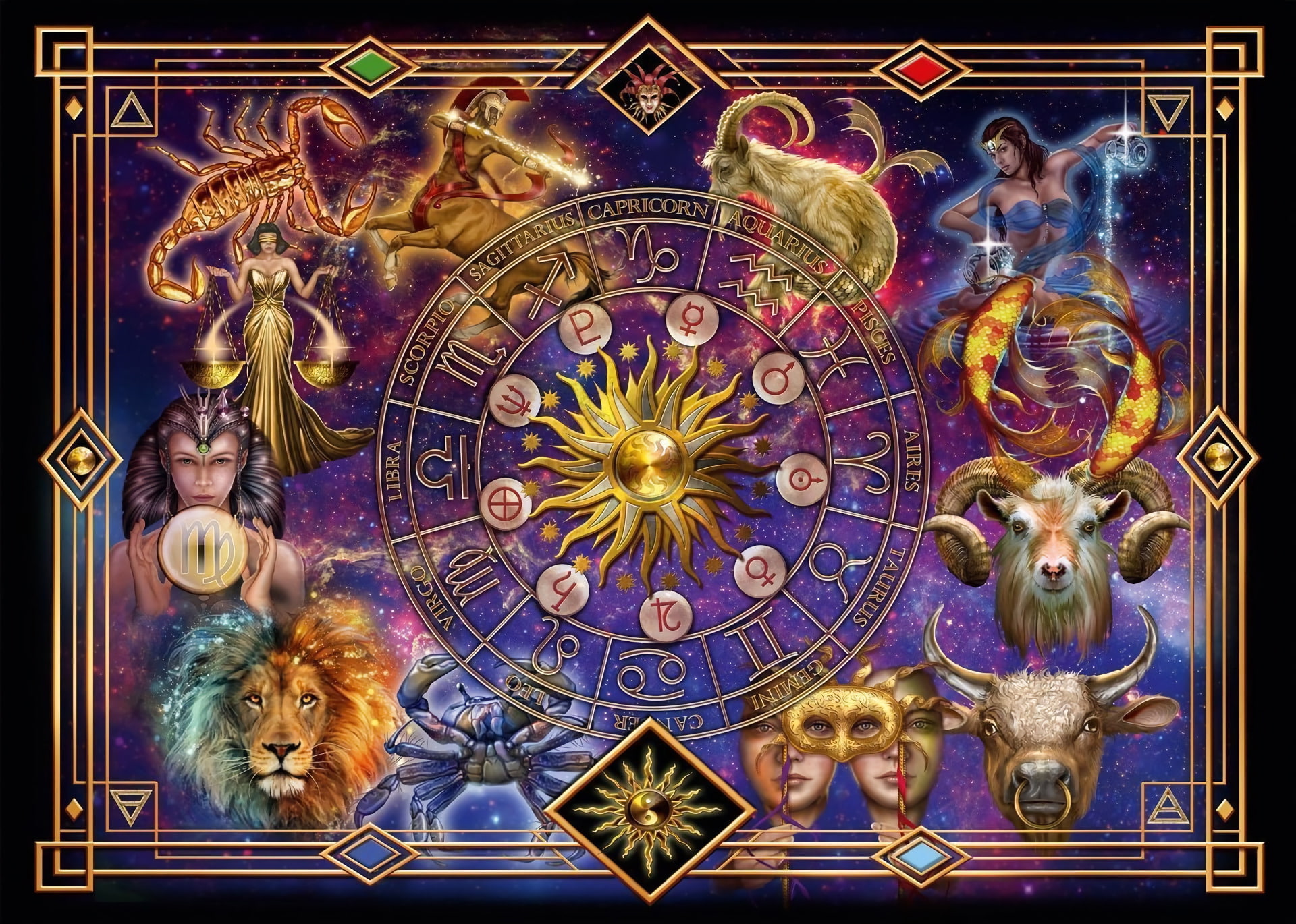 Ravensburger Zodiac Puzzle - HD Wallpaper 