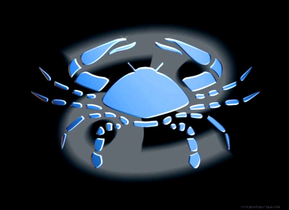 Cancer Zodiac Sign Wallpaper Background Dark 13676 - Cancer Zodiac Sign - HD Wallpaper 