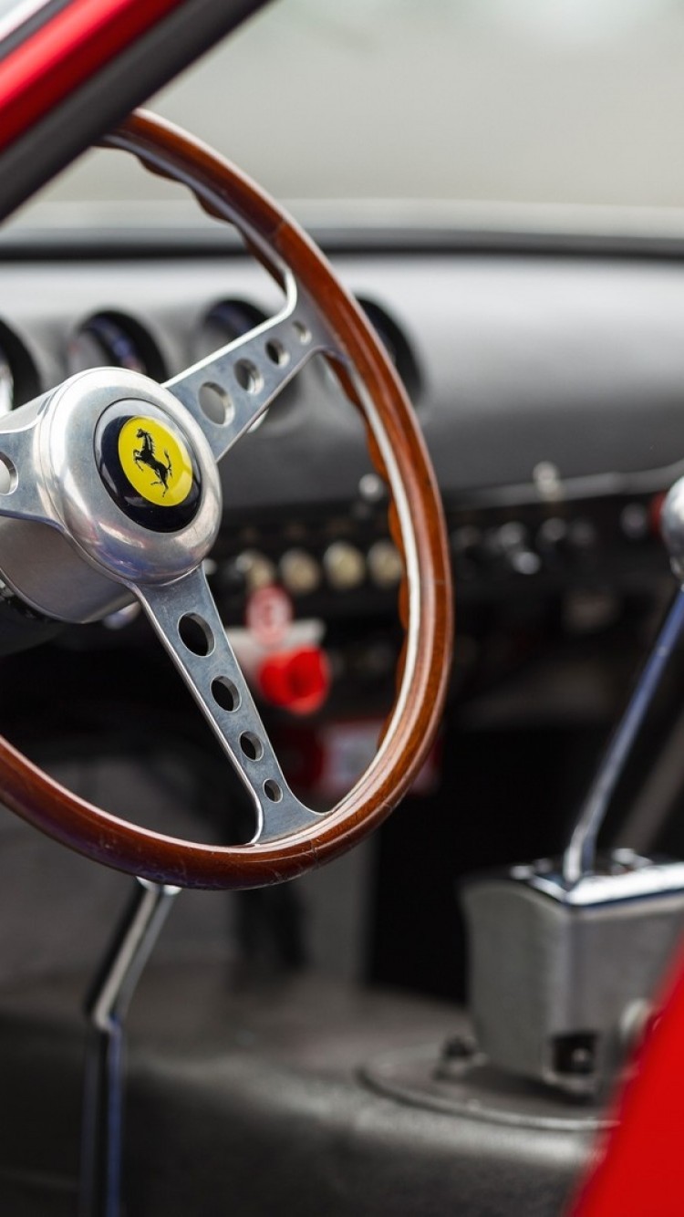 Ferrari 250 Gto, Retro Supercars, Interior - Ferrari 250 Gto Scaglietti - HD Wallpaper 