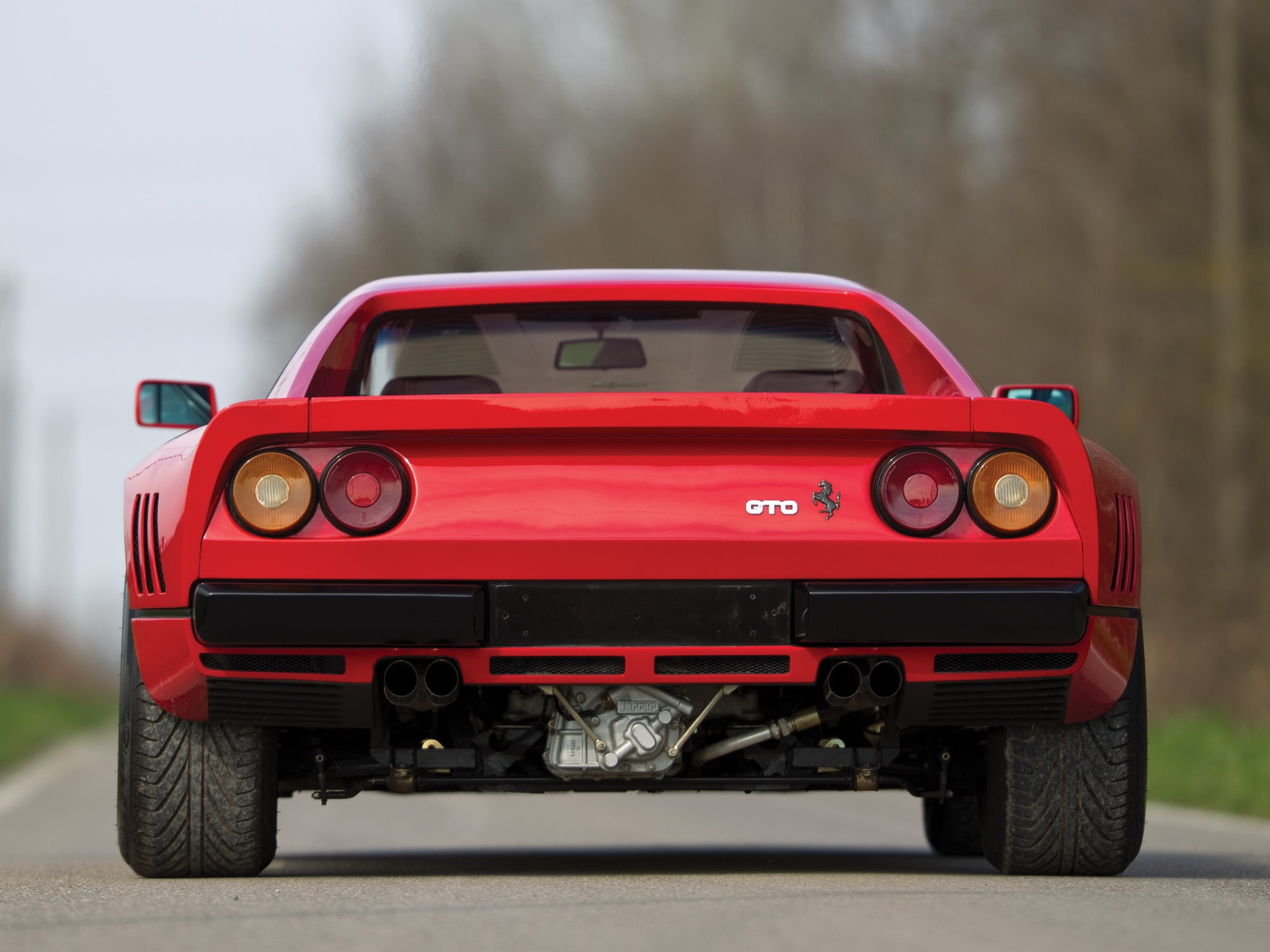 1984 Ferrari Gto Background - Ferrari 288 Gto Rear - HD Wallpaper 