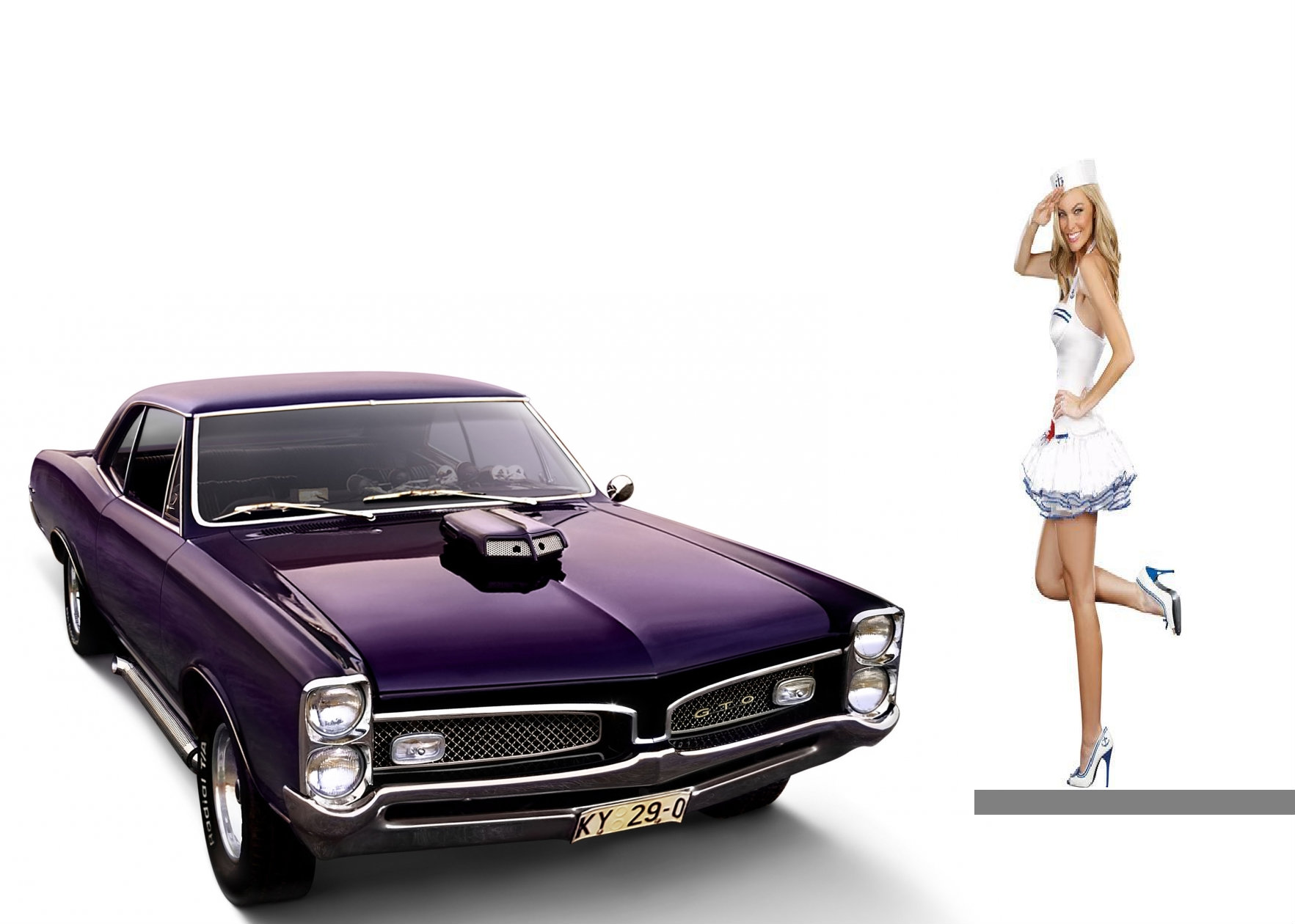 67 Pontiac Tempest Gto - HD Wallpaper 