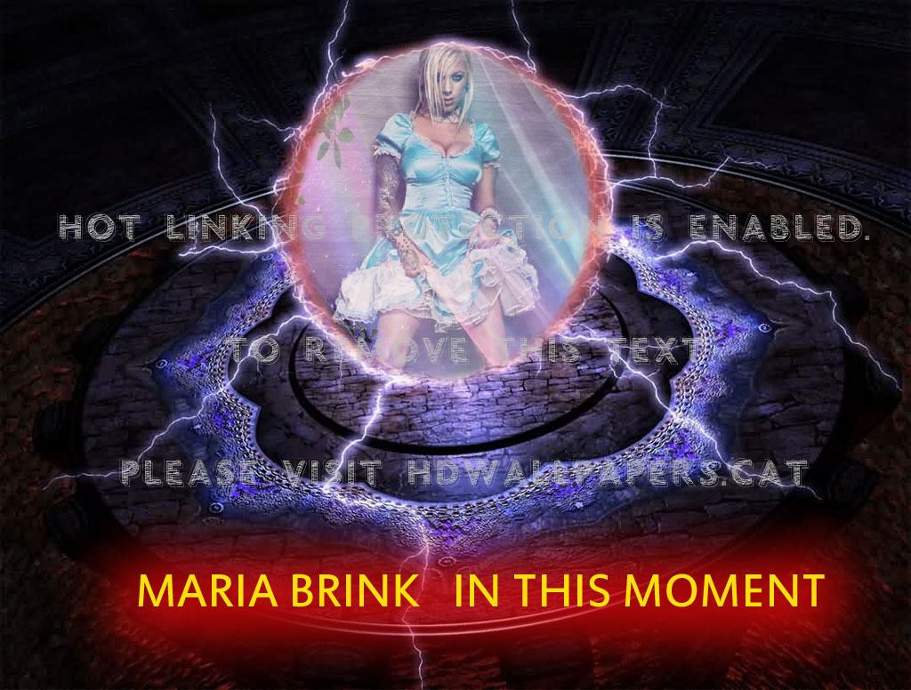Maria Brink Metal Singers Music This Moment - Digital Blasphemy Neurons - HD Wallpaper 