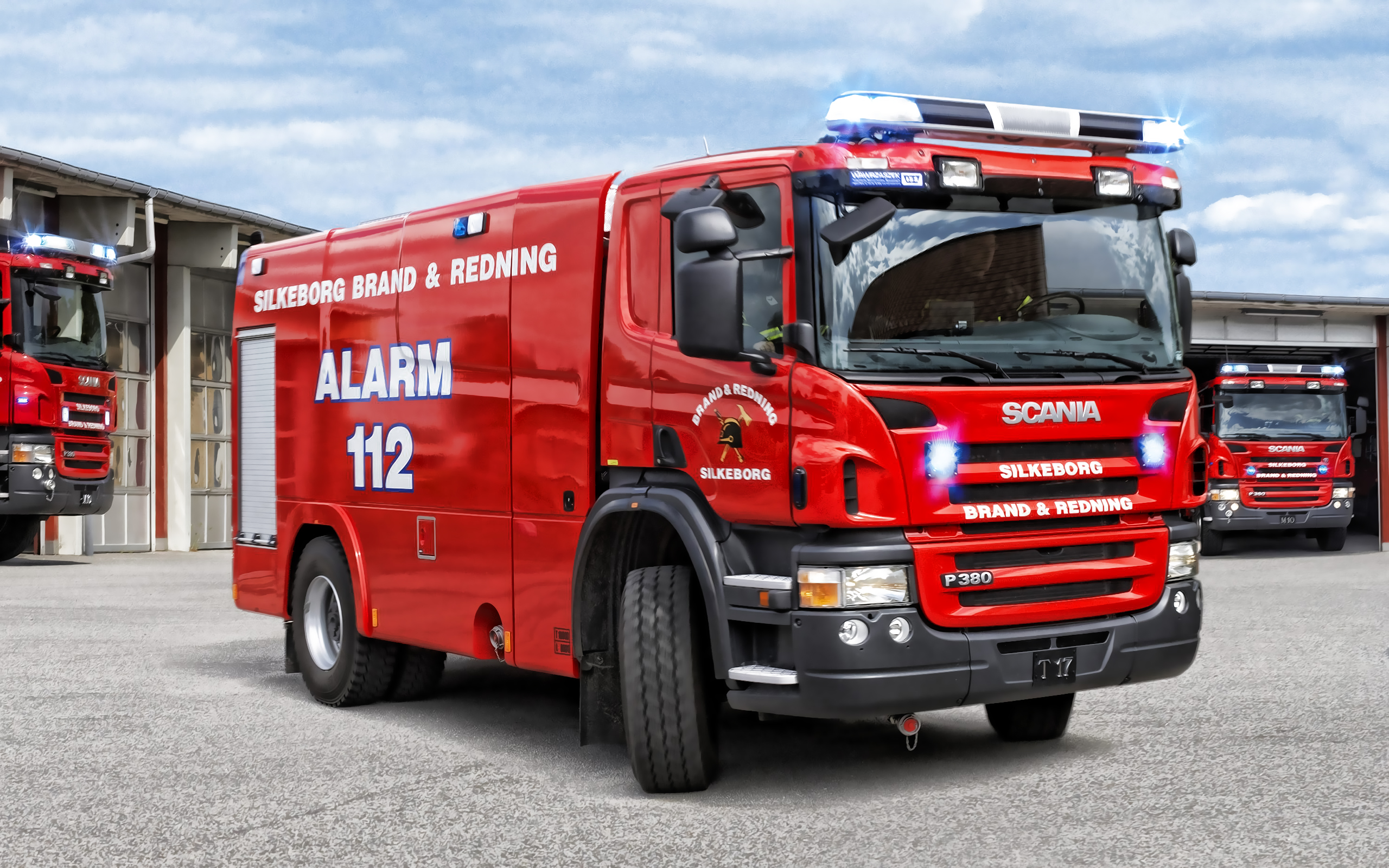Scania P380, Fire Truck, Fire Engine Vehicle, Fire - Scania Fire Truck - HD Wallpaper 