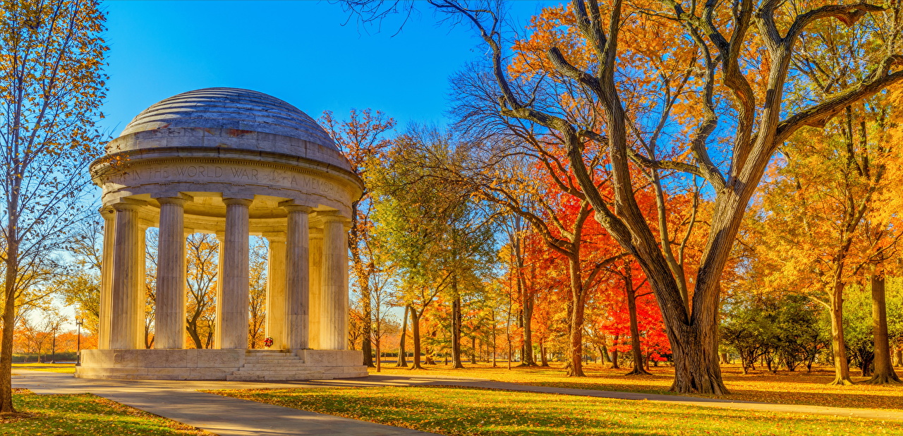 Washington Dc In Autumn - HD Wallpaper 