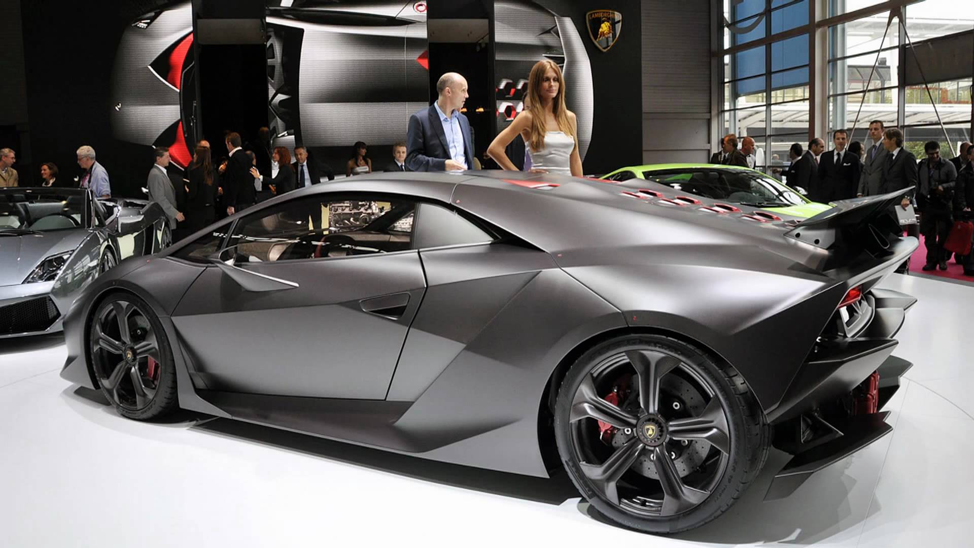 Lamborghini Auto Show 2010 Wallpaper - Lamborghini Sesto Elemento Concept - HD Wallpaper 
