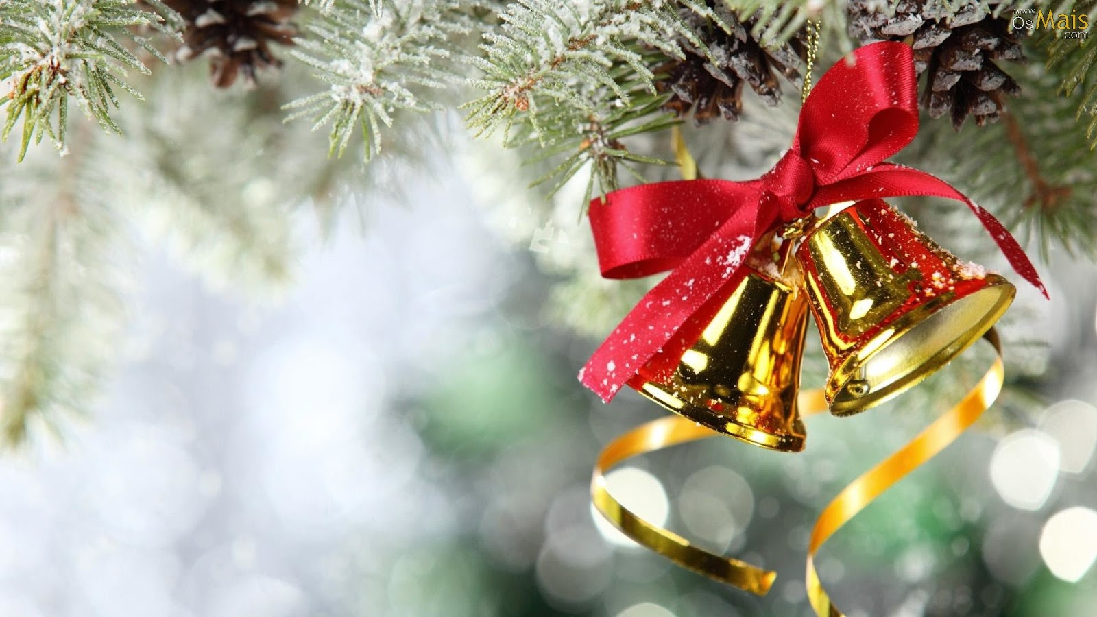 Sinos De Natal - Christmas Bells Wallpaper Hd - HD Wallpaper 