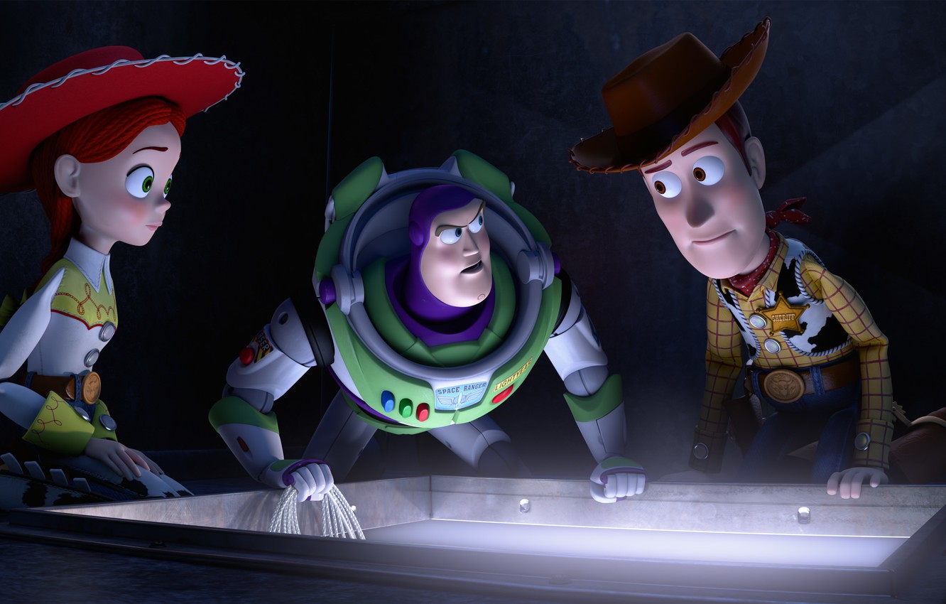Photo Wallpaper Jessie, Buzz Lightyear, Sheriff Woody, - Toy Story 4 4k - HD Wallpaper 
