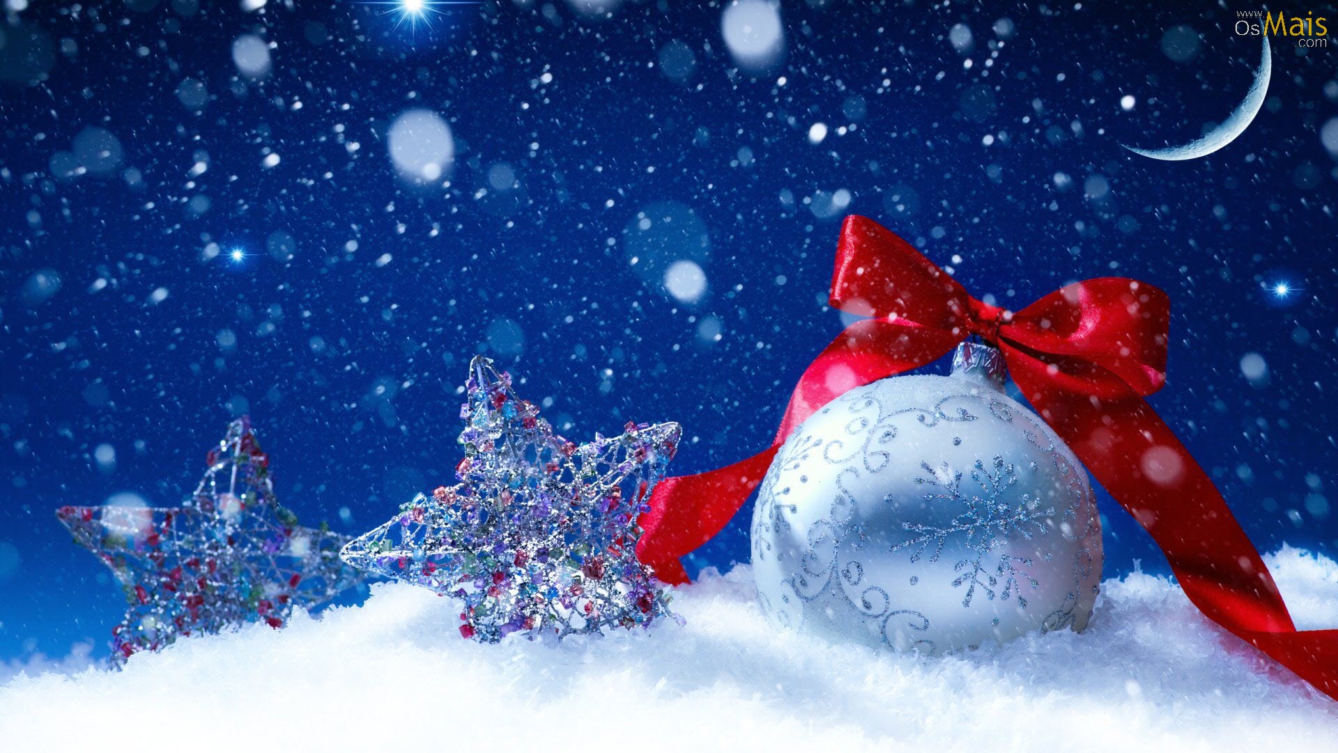 Snow Christmas - HD Wallpaper 