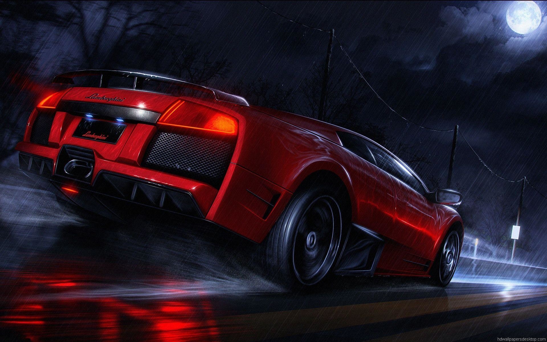 Lamborghini Sesto Elemento Wallpaper - Red Cars Wallpaper Hd - HD Wallpaper 