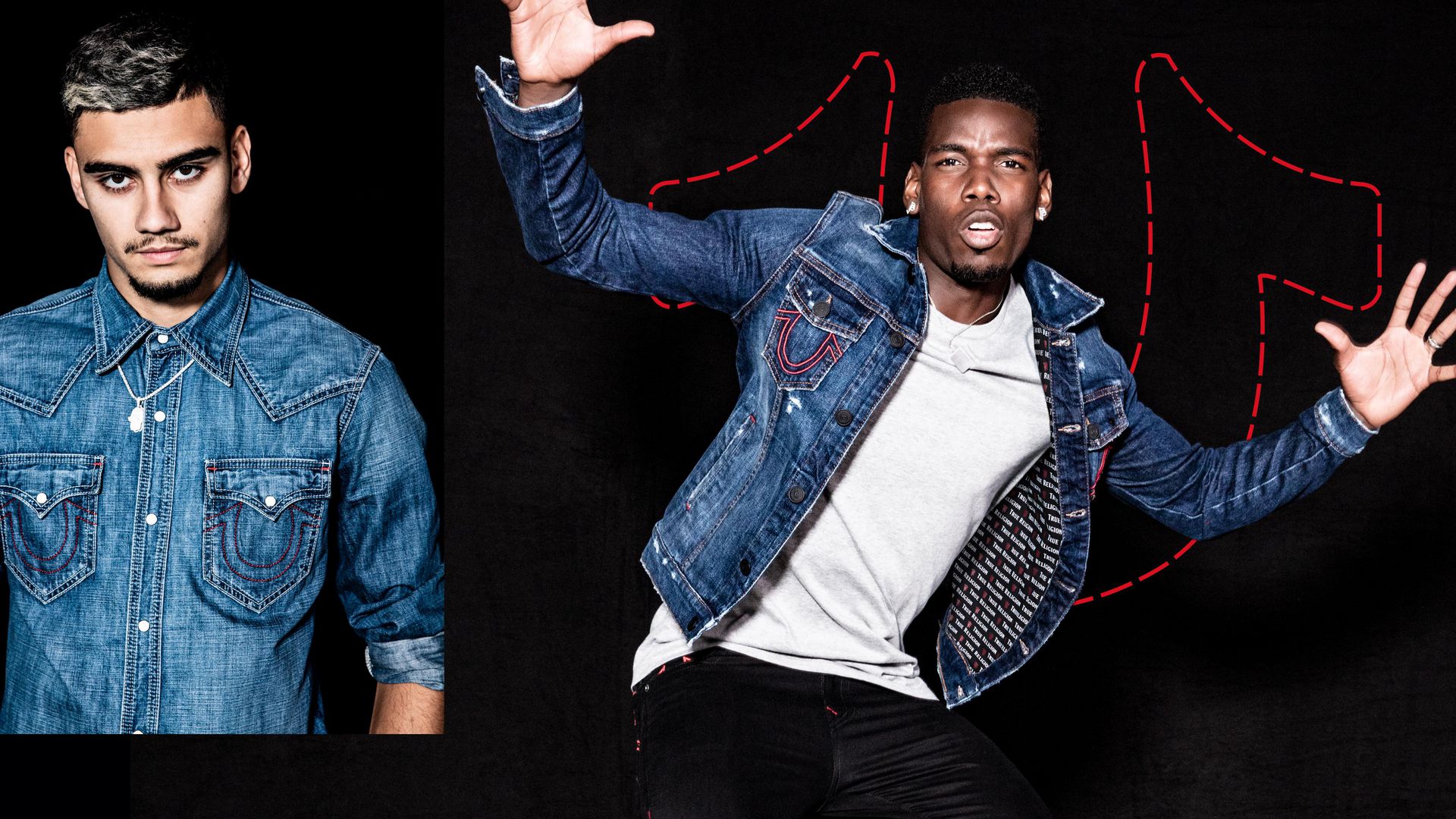 True Religion Manchester United Denim Jacket - HD Wallpaper 