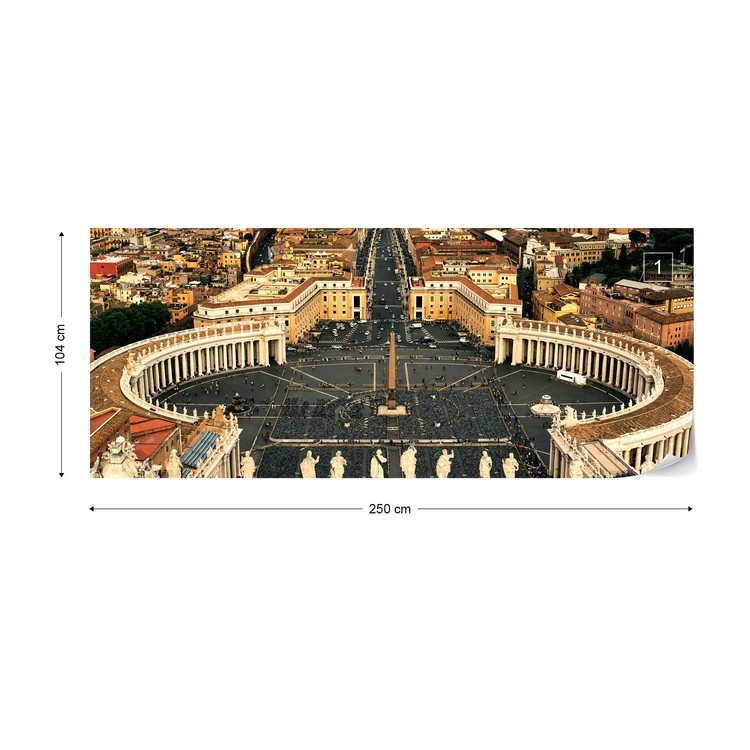 Vatican Wallpaper Mural - Vatican City - HD Wallpaper 