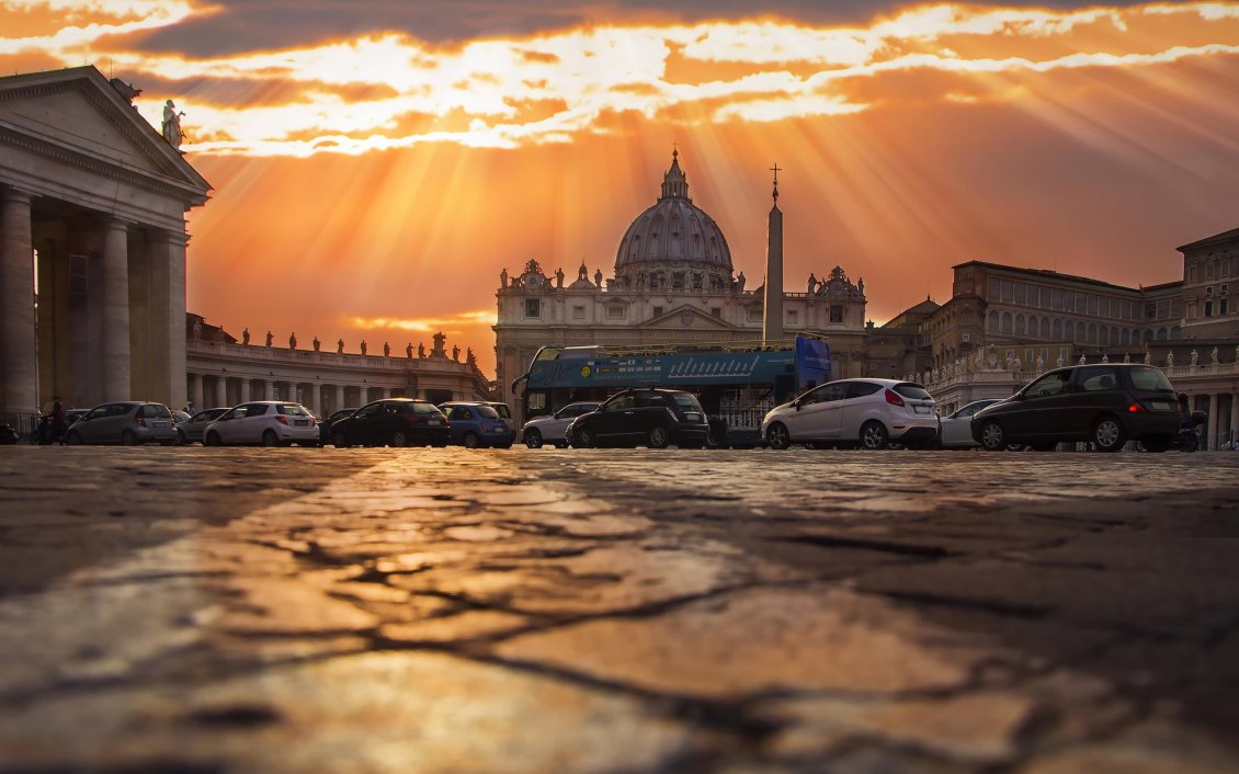 Download Wallpaper St - Saint Peter's Square - HD Wallpaper 