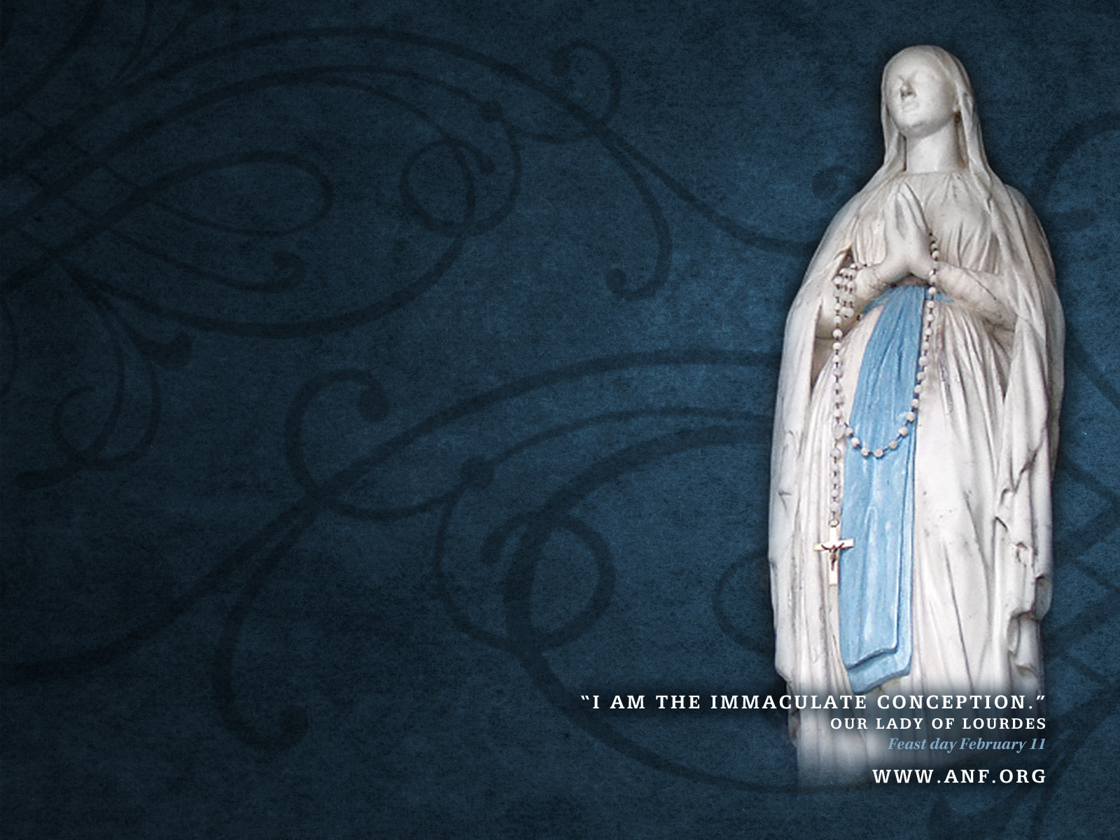 Sanctuary Of Our Lady Of Lourdes - HD Wallpaper 