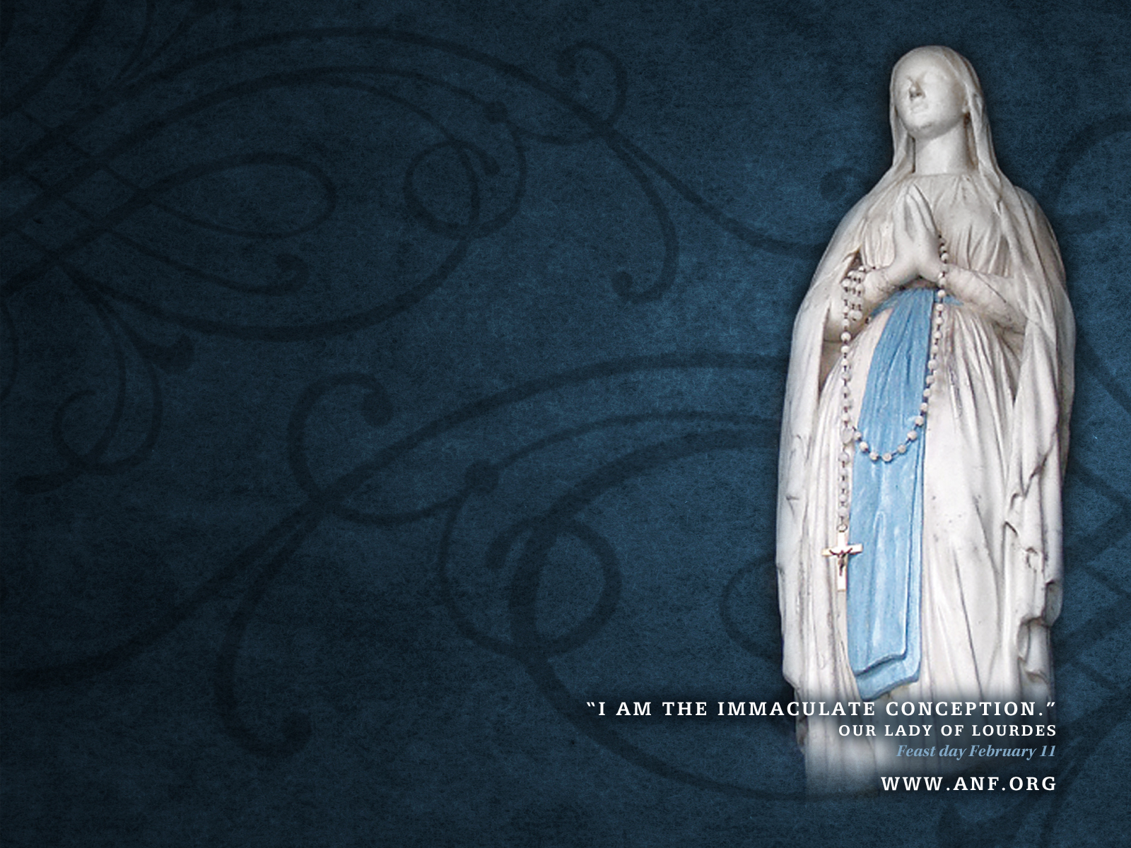 Sanctuary Of Our Lady Of Lourdes - HD Wallpaper 