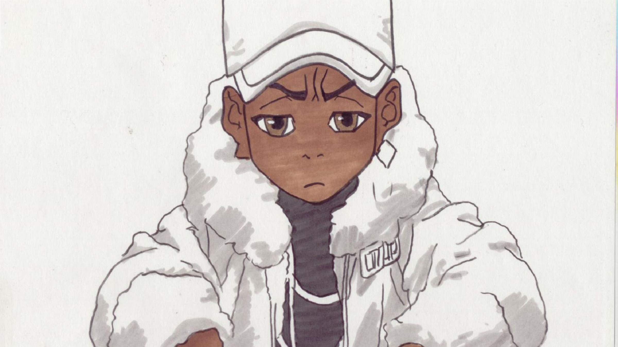 Gangsta Riley Boondocks Drawing - HD Wallpaper 