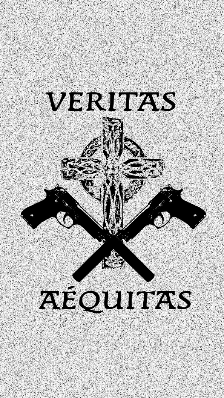 Boondock Saints Tattoos Veritas Aequitas Font - HD Wallpaper 