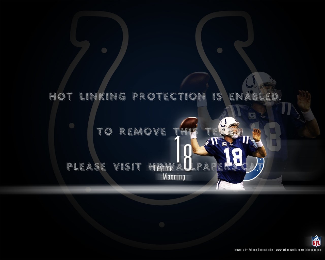 Peyton Manning Indianapolis Colts Sports - Wolf Girl Kawaii Cute Anime - HD Wallpaper 