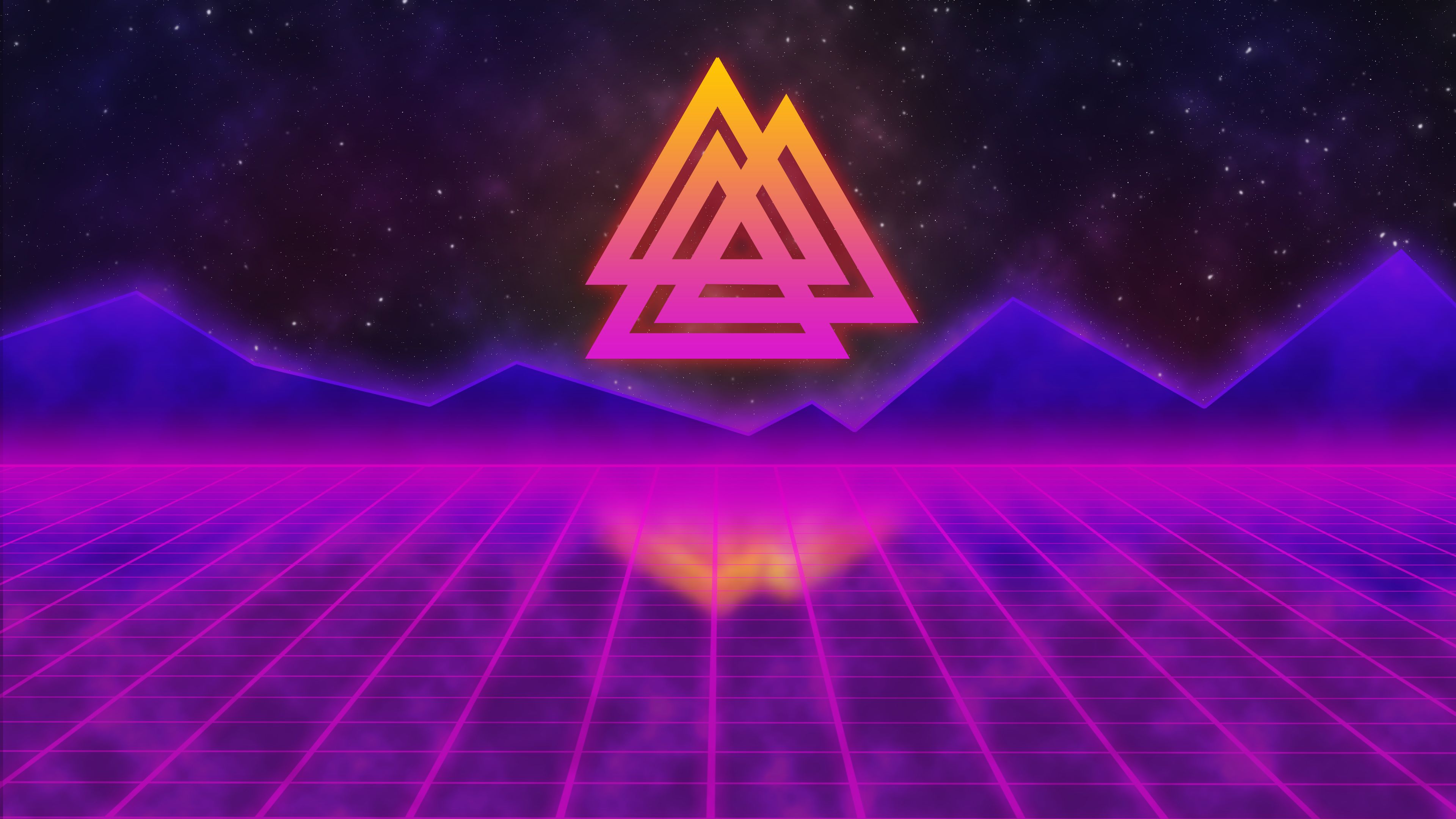 Retrowave 1920 X 1080 - HD Wallpaper 