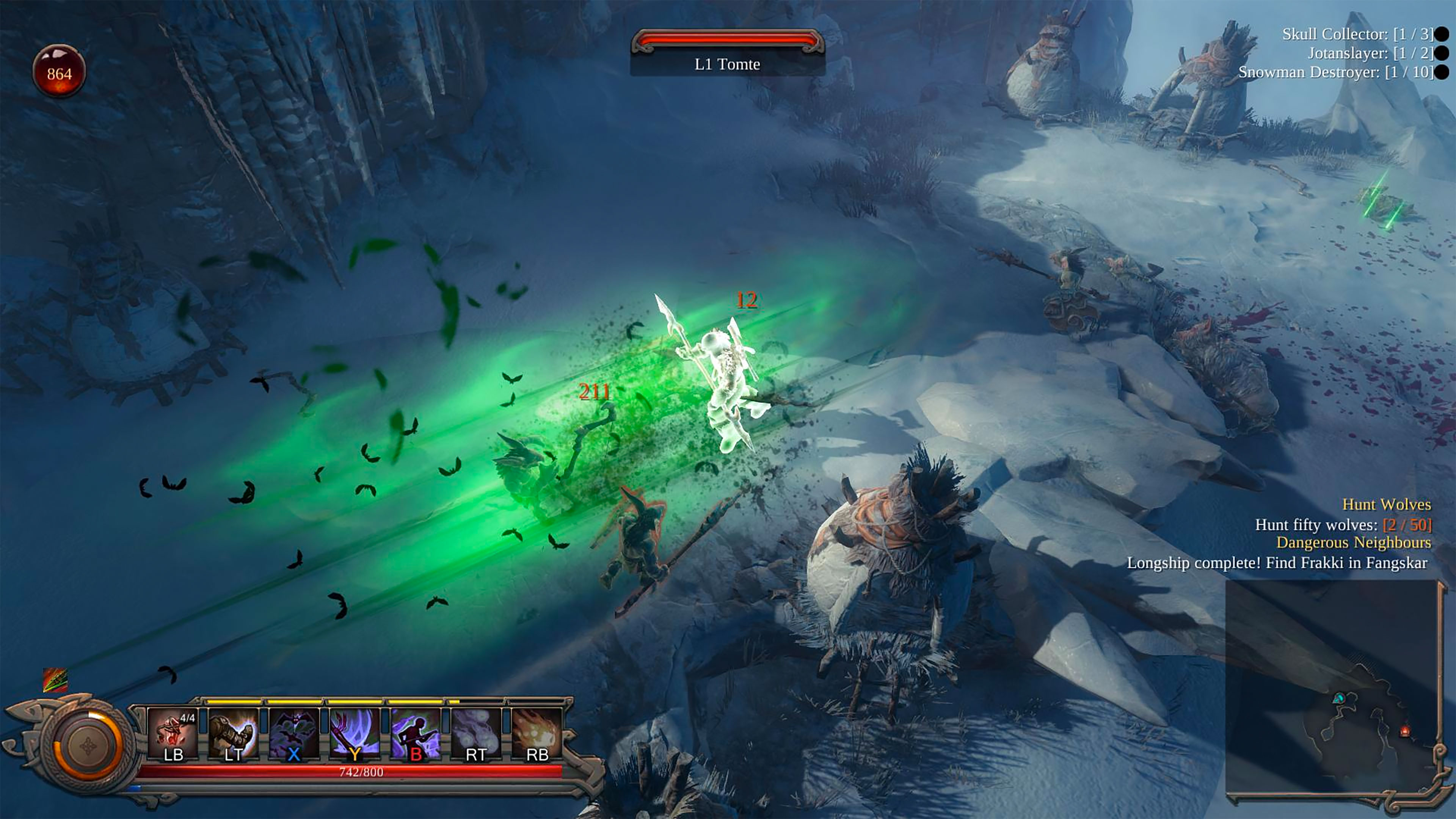 Viking Wolves Of Midgard - HD Wallpaper 