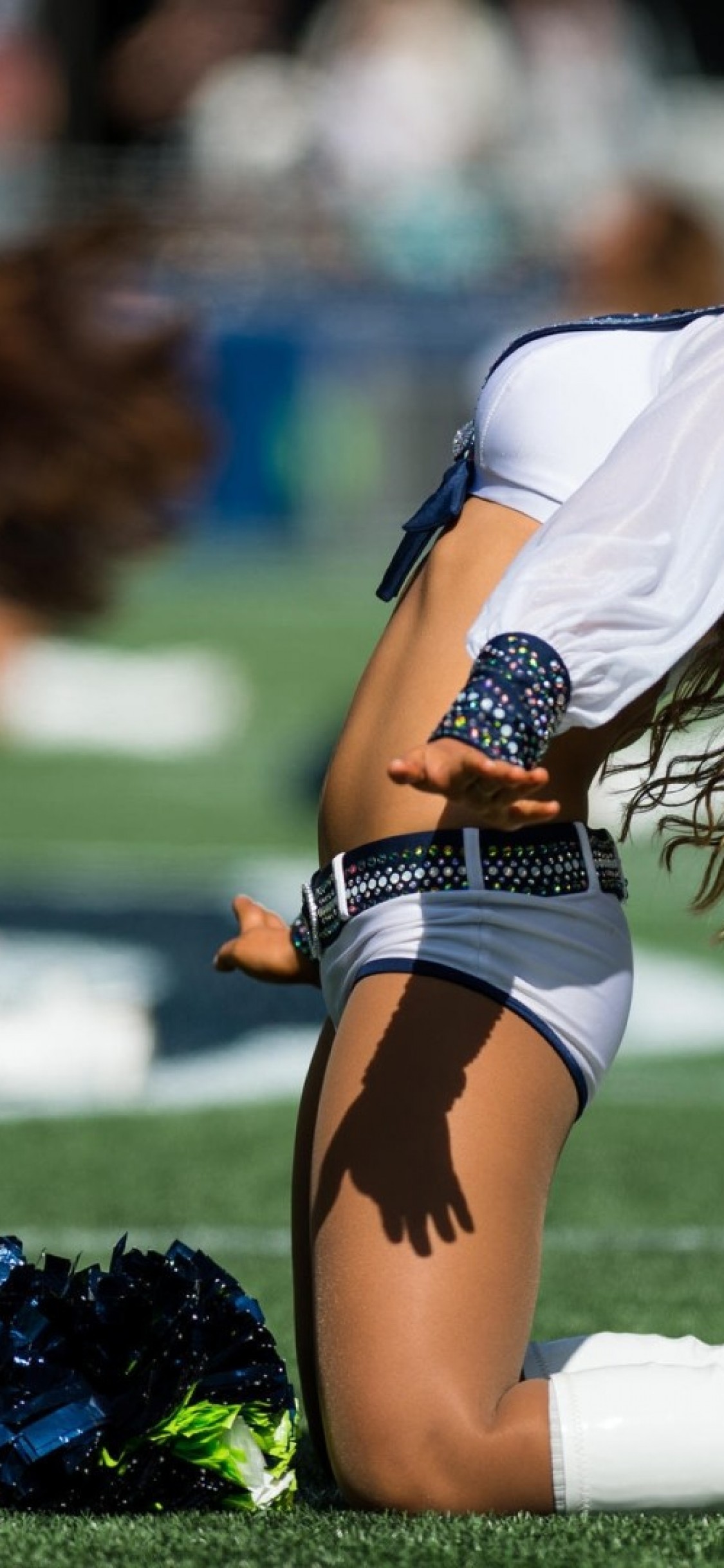 Iphone X Seattle Seahawks Wallpaper - Nfl Cheerleaders Boots - HD Wallpaper 