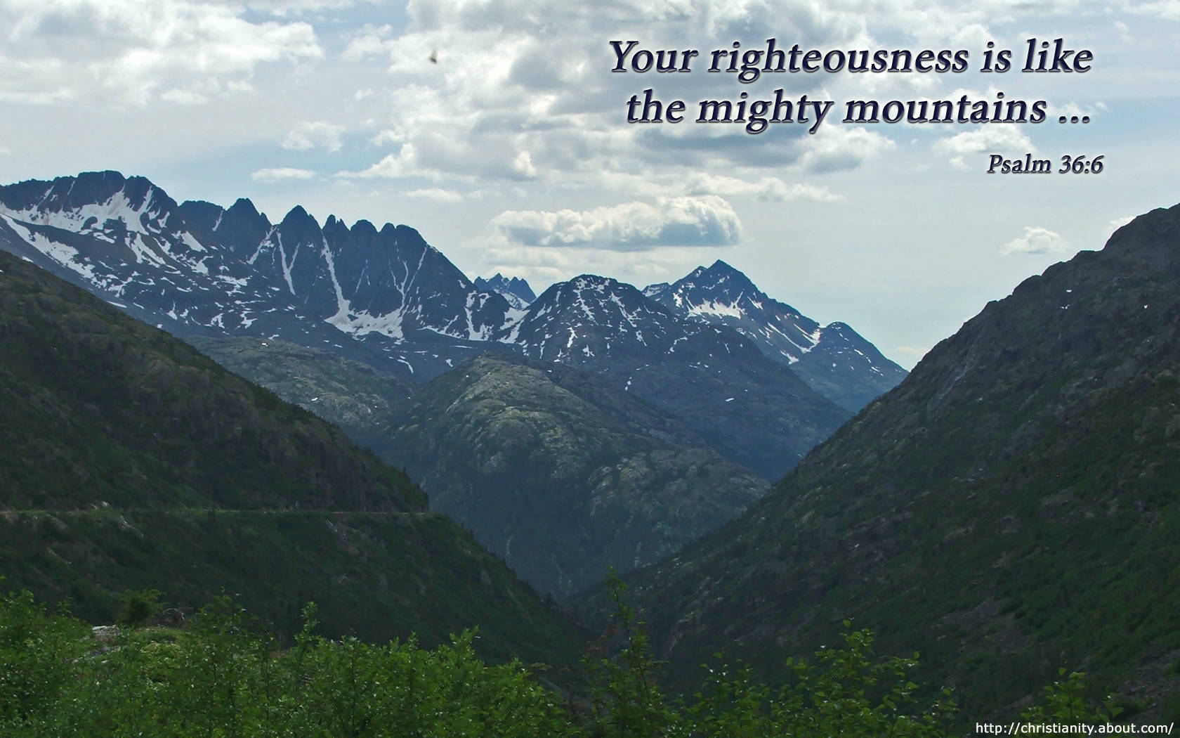 Mountains And Bible Verses - HD Wallpaper 
