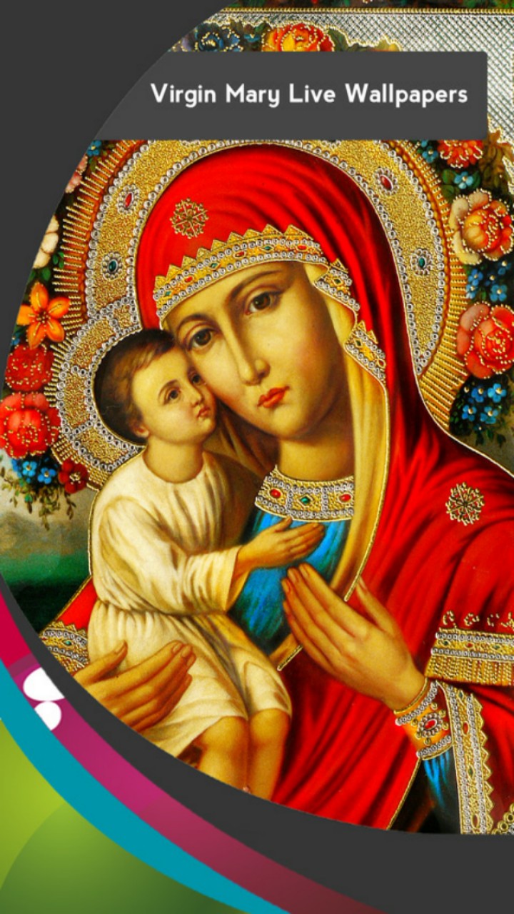 Virgin Mary Live Wallpapers - Virgin Mary Live Wall - HD Wallpaper 