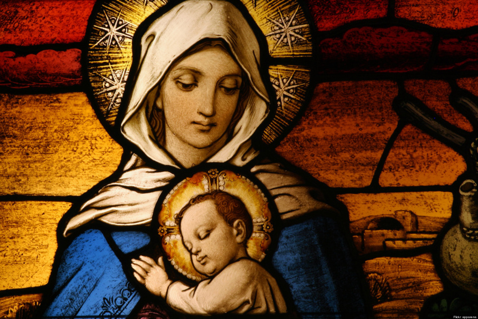 Mary Backgrounds, Compatible - Mary Catholic - HD Wallpaper 