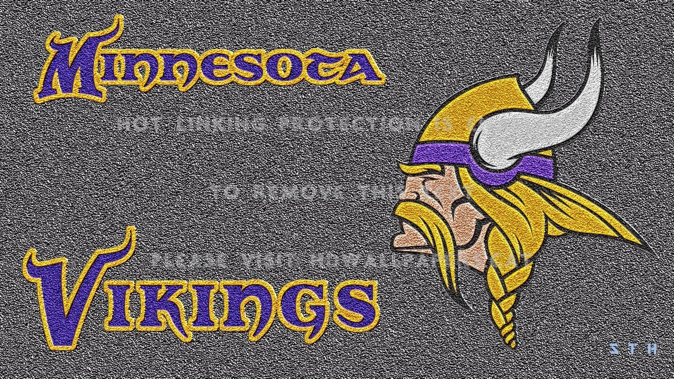 Minnesota Vikings Stone Nfl Wallpaper Logo - Illustration - HD Wallpaper 