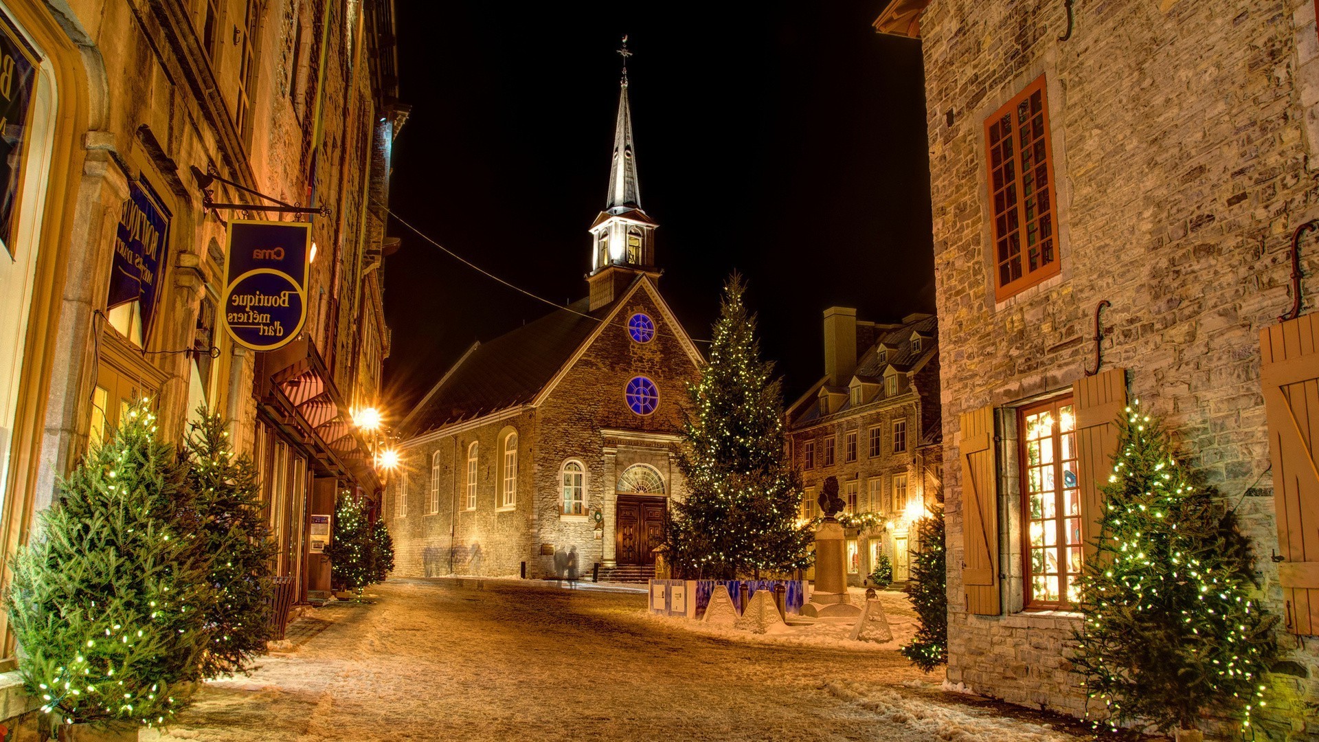 1920x1080, Catholic Church Vatican Hd Wallpaper - Christmas Tree Quebec City - HD Wallpaper 