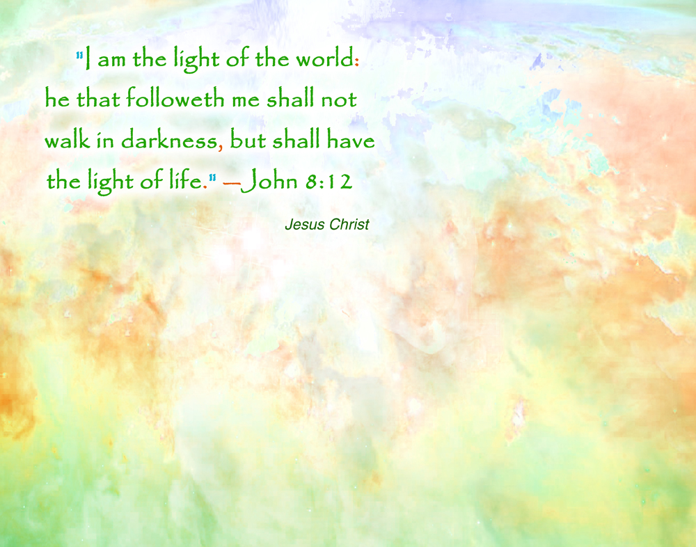 Light From Jesus Quote - HD Wallpaper 