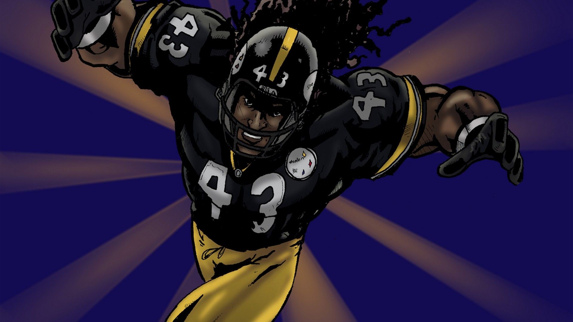 Wallpapers Hd Steelers Football - Six-man Football - HD Wallpaper 