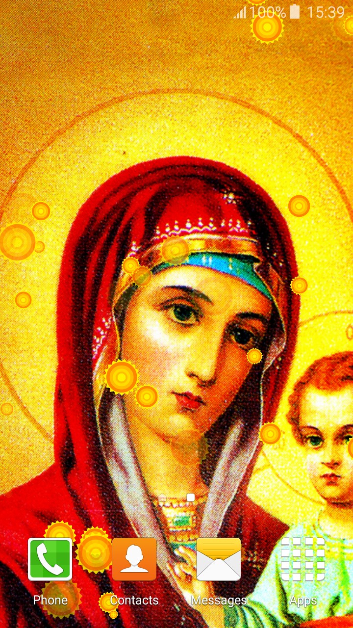 Virgin Mary Live Wallpapers - Obrazok Panna Maria A Jezisko - HD Wallpaper 