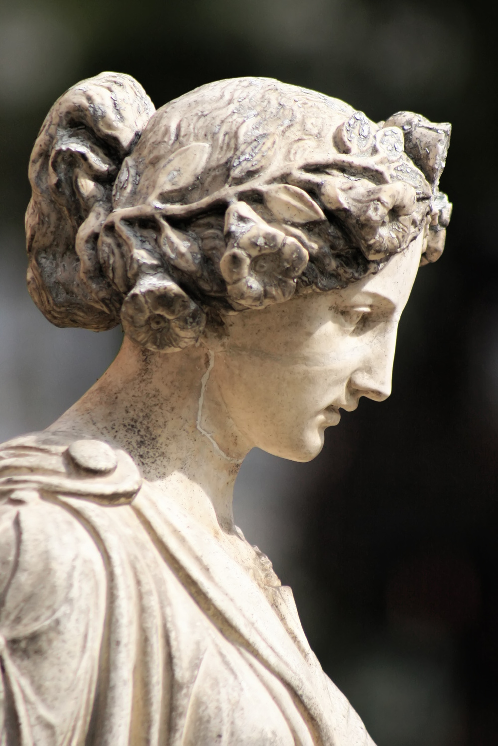 Ancient Greek Sculpture Woman - HD Wallpaper 