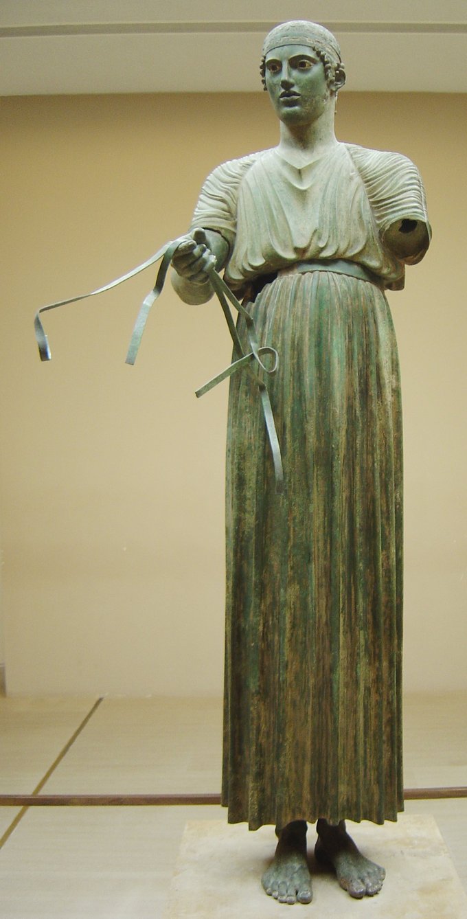 Delphi Archaeological Museum, Charioteer - HD Wallpaper 