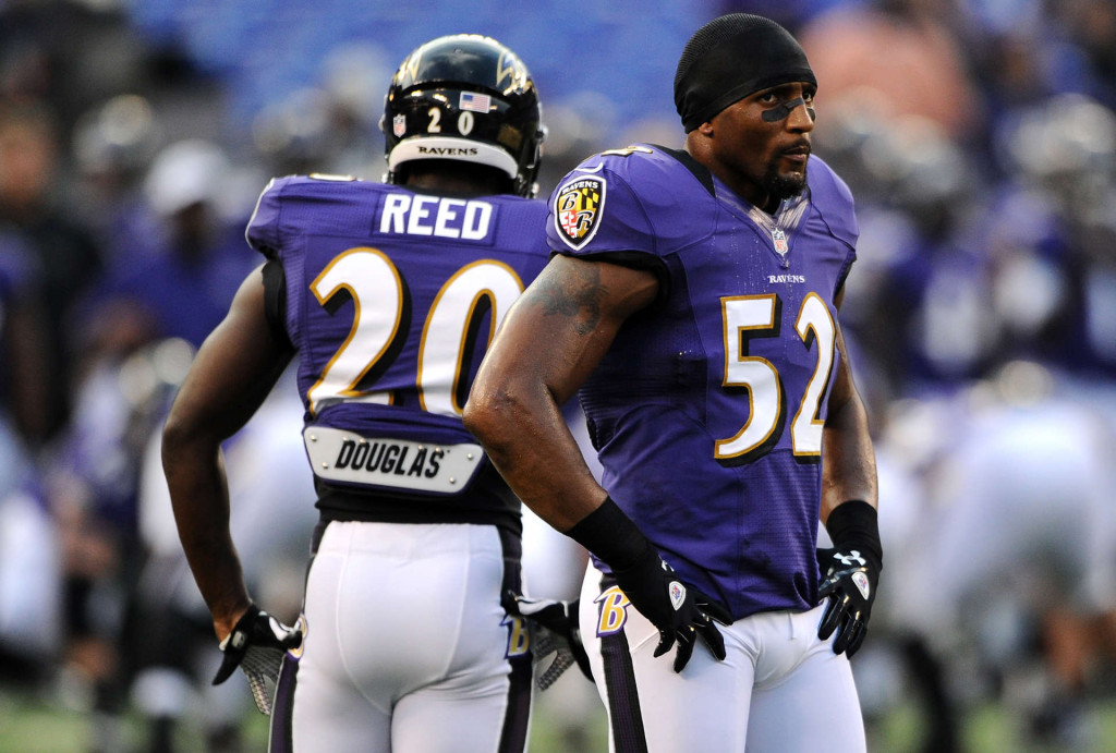 Ray Lewis Iii Hudl - Ray Lewis And Ed Reed - HD Wallpaper 