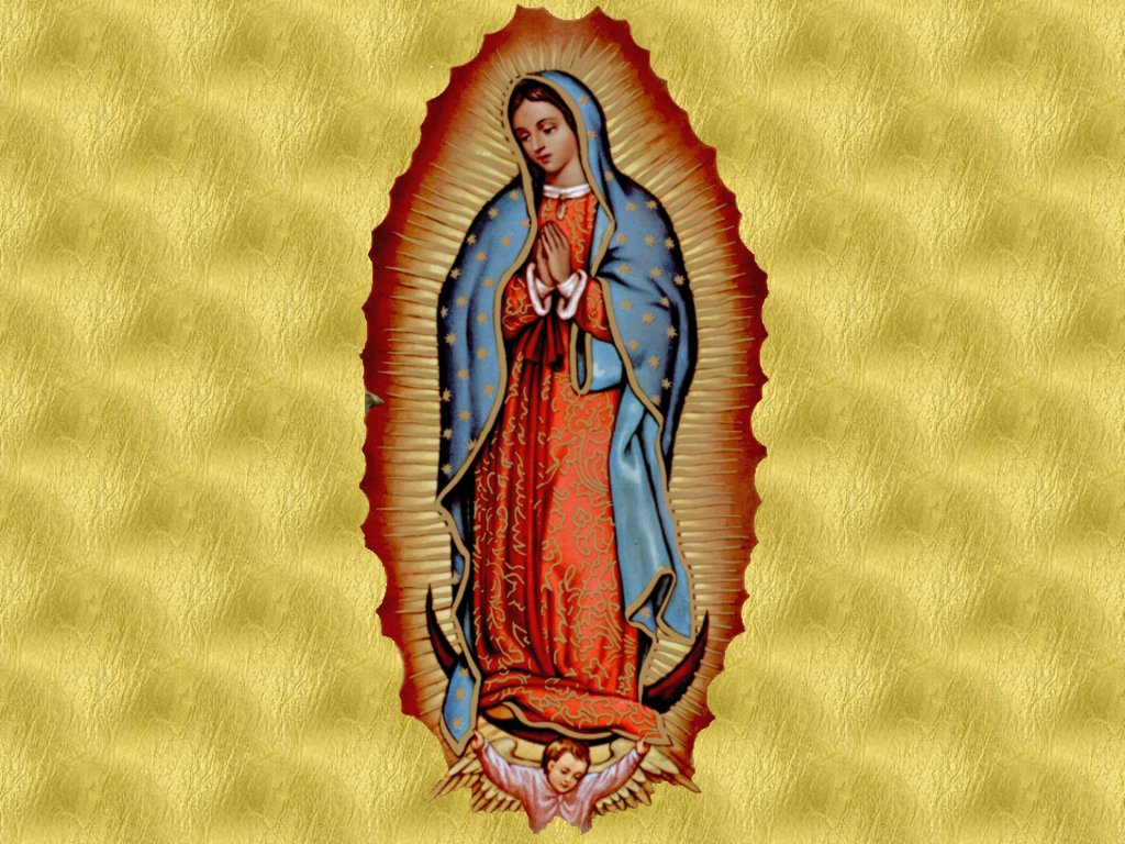 Sweet Mother Mary Wallpaper - Virgen De Guadalupe Png - HD Wallpaper 